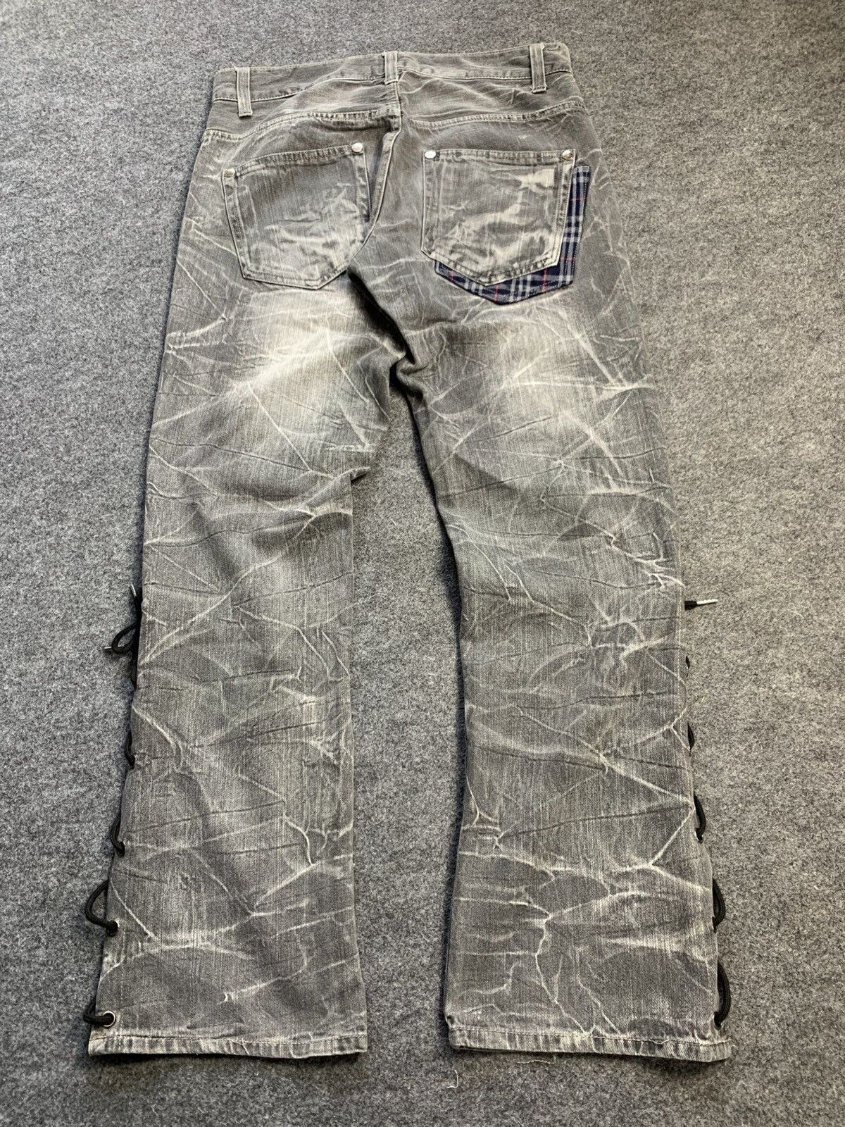 If Six Was Nine Lace up jackserika pant vkei style japanese brand Size US 34 / EU 50 - 13 Thumbnail