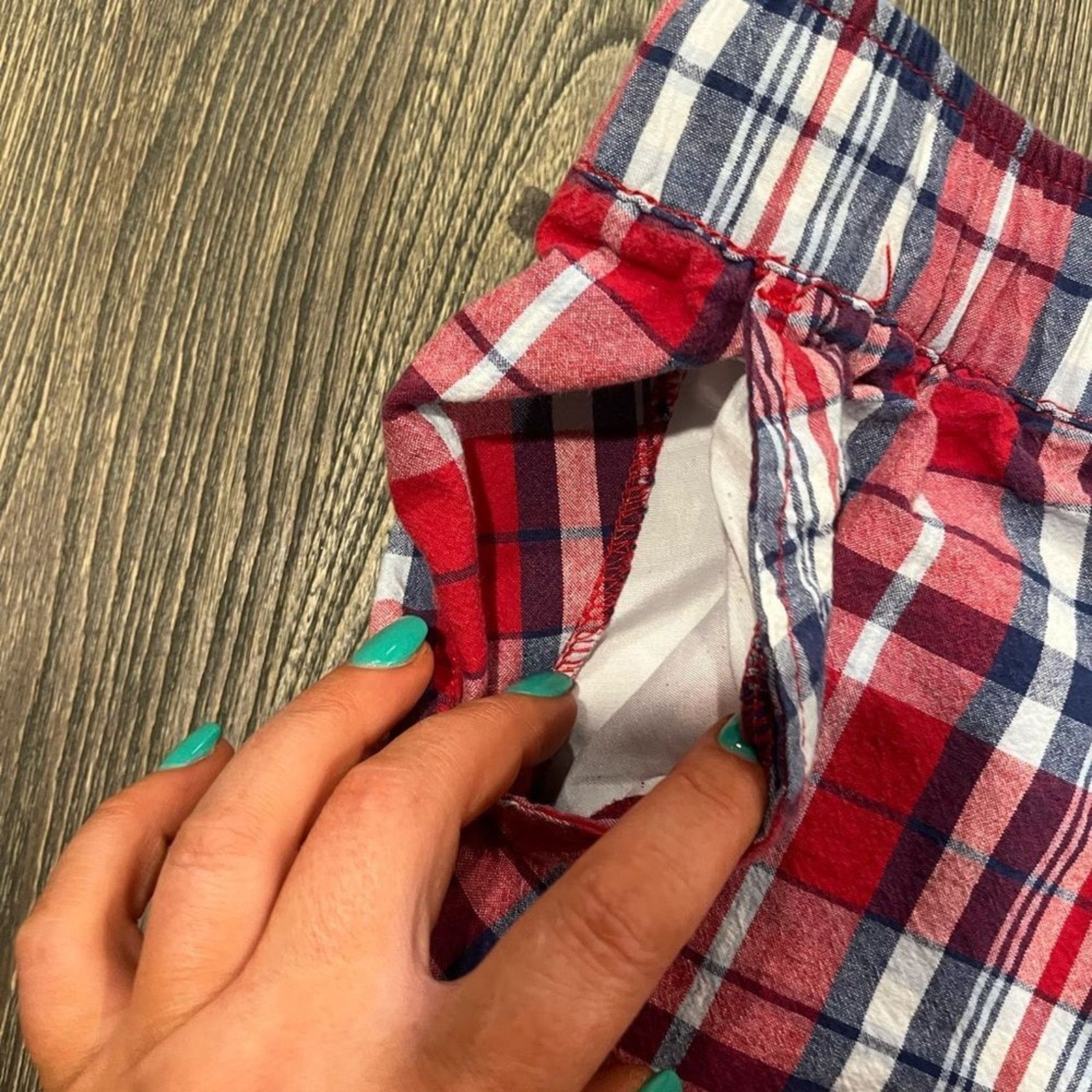 Nautica Nautica Boys Youth Plaid Straight-Fit Poplin Shorts L/14 Size US 28 / EU 44 - 4 Thumbnail