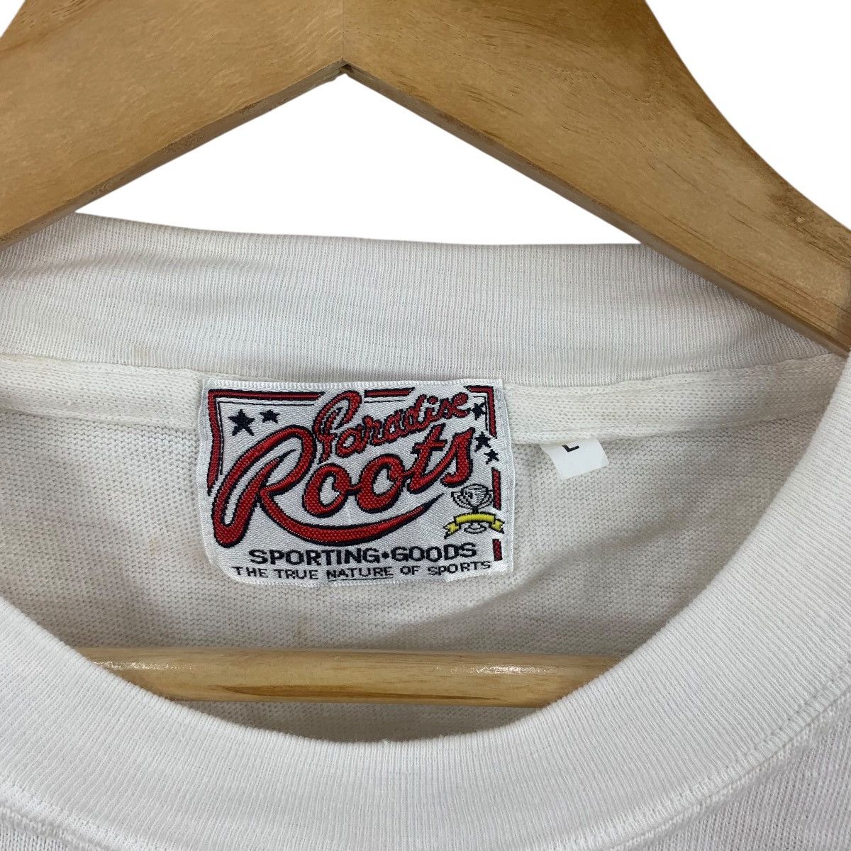 Paradise Vintage PARADISE ROOTS Sporting Goods Paradise Tee Shirt Top Size L / US 10 / IT 46 - 8 Thumbnail