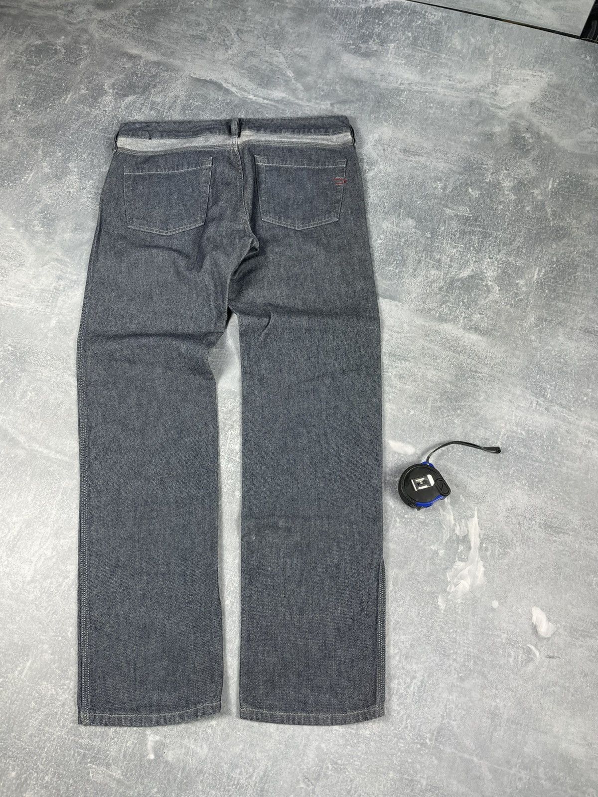 Diesel Crazy baggy vintage Diesel Larkee gray denim jeans Size US 34 / EU 50 - 2 Thumbnail