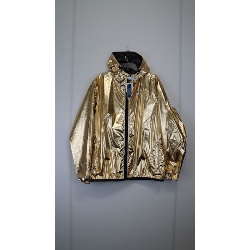 Comme des Garcons PLAY o1rshd1 Full Zip Jacket K-way in Gold Size US L / EU 52-54 / 3 - 2 Thumbnail