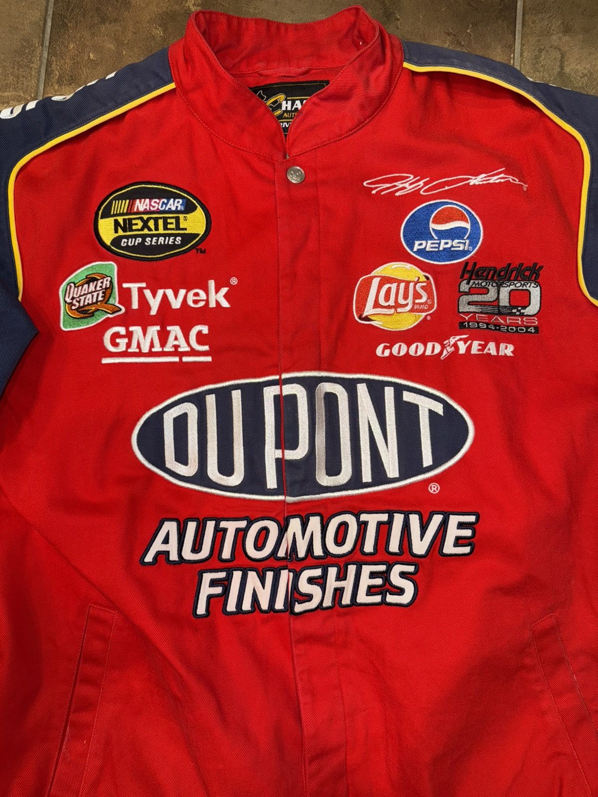 NASCAR Vintage NASCAR Jeff Gordon Racing Jacket Size US XXL / EU 58 / 5 - 2 Thumbnail
