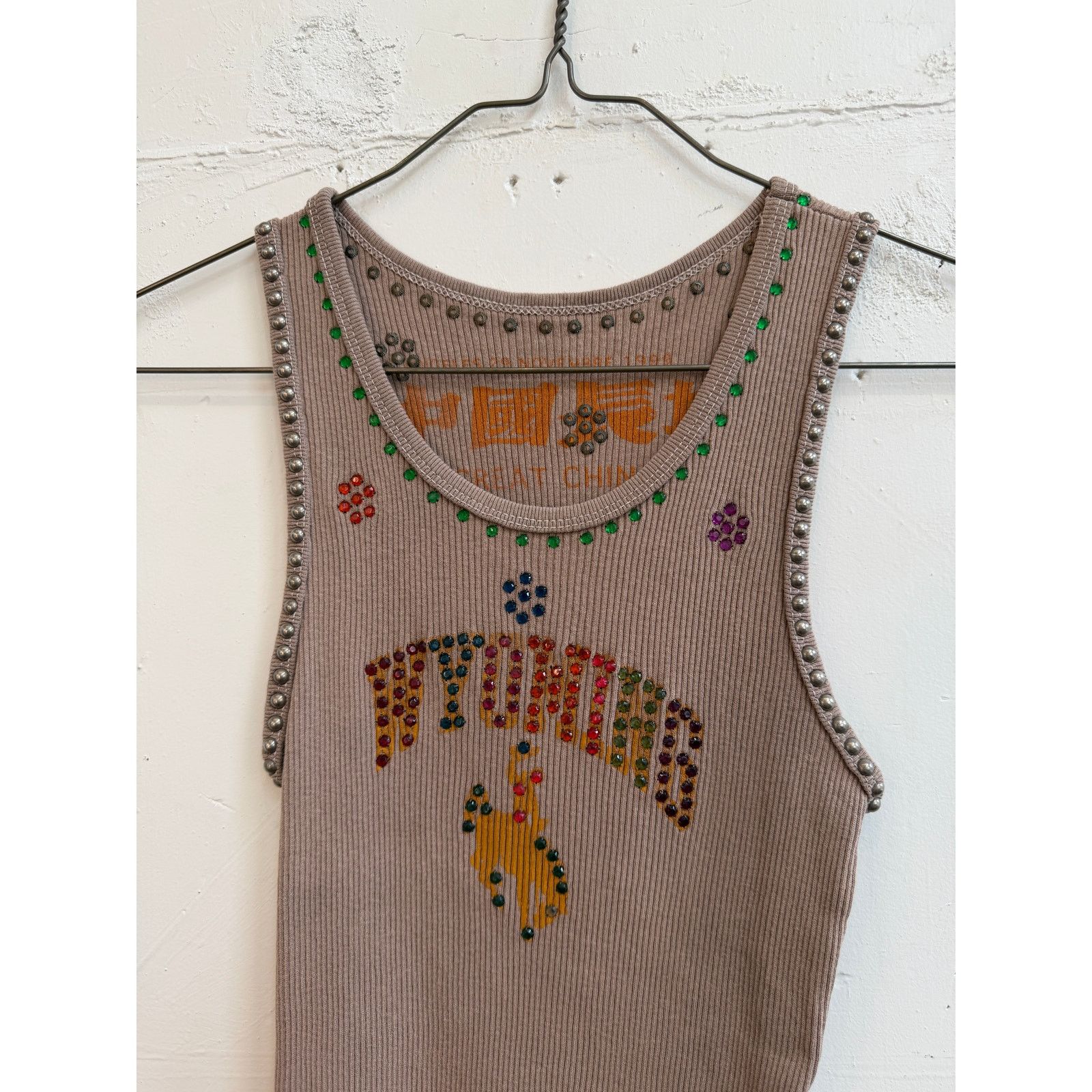 The Great China Wall Great China Wall x Hot Mess Tie Dye Studded Tank Top Size M / US 6-8 / IT 42-44 - 2 Thumbnail