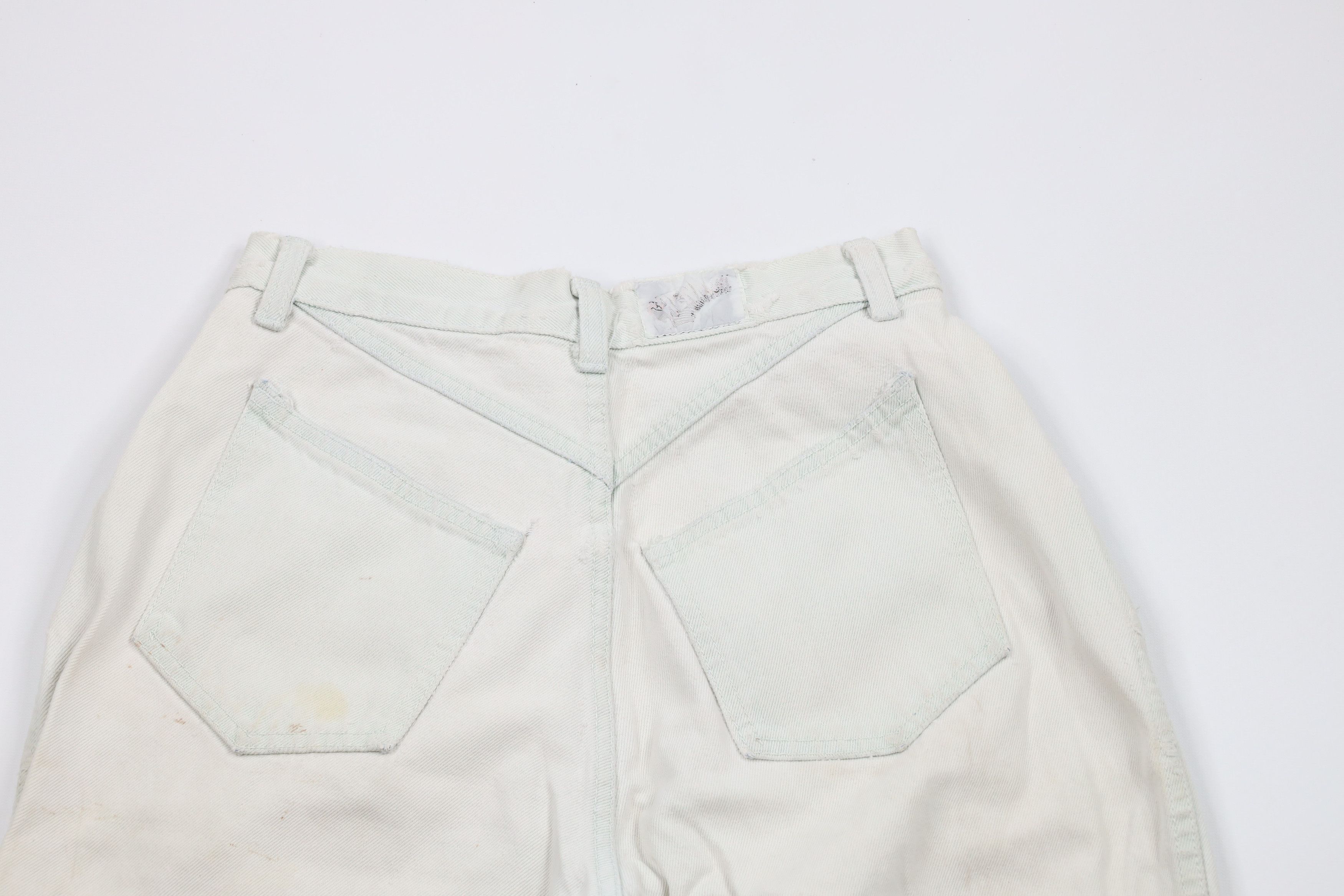 Vintage Vintage 90s Streetwear Pleated Tapered Leg Denim Jeans Blue Size 30" / US 8 / IT 44 - 12 Thumbnail