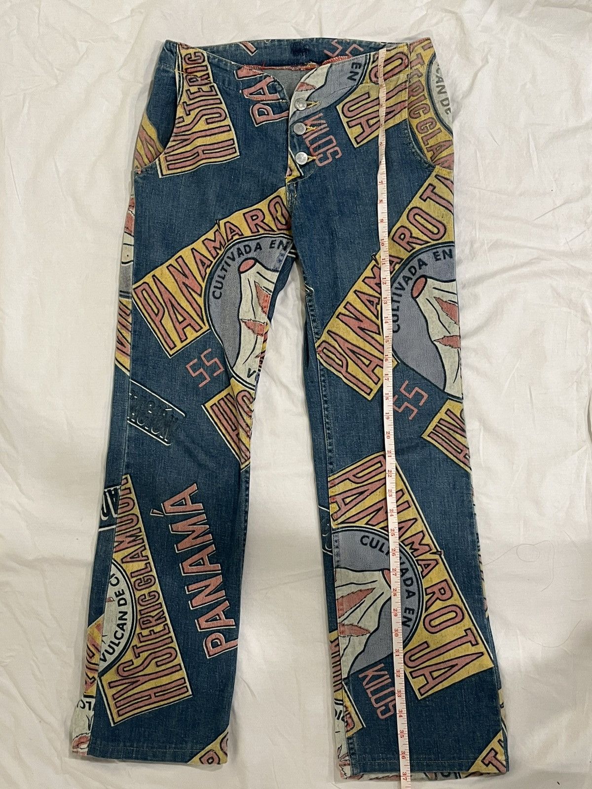 Hysteric Glamour × Vintage 90s Vintage Hysteric Glamour Jeans Size US 27 - 5 Thumbnail