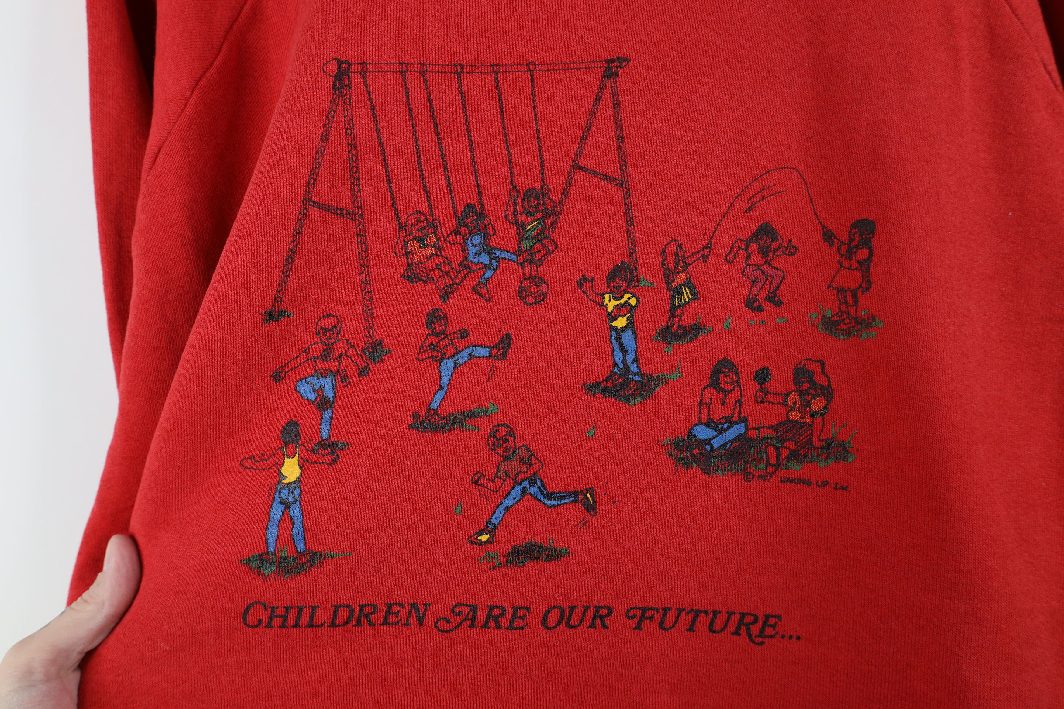 Vintage Vintage 80s American School Food Service Sweatshirt USA Size XL / US 12-14 / IT 48-50 - 4 Thumbnail