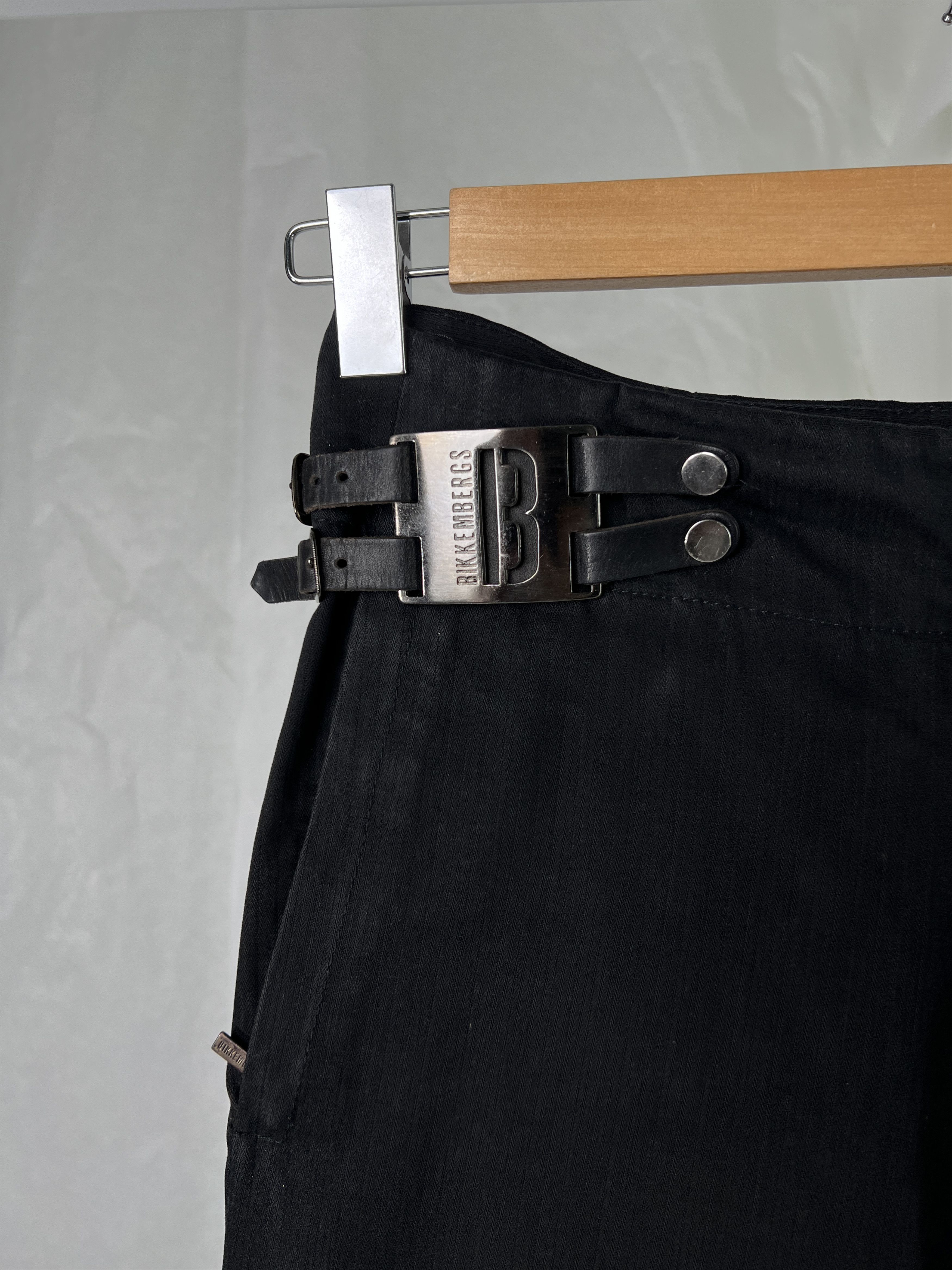 Dirk Bikkembergs Archive Dirk Bikkemberg Pants with leather belts Size US 30 / EU 46 - 9 Thumbnail