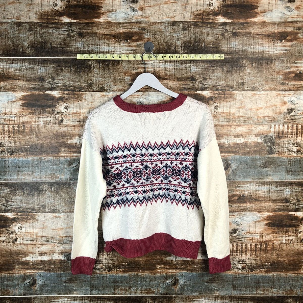 Homespun Knitwear × Japanese Brand Lobby & Rose Red Knitwear #A1322 Size S / US 4 / IT 40 - 12 Thumbnail
