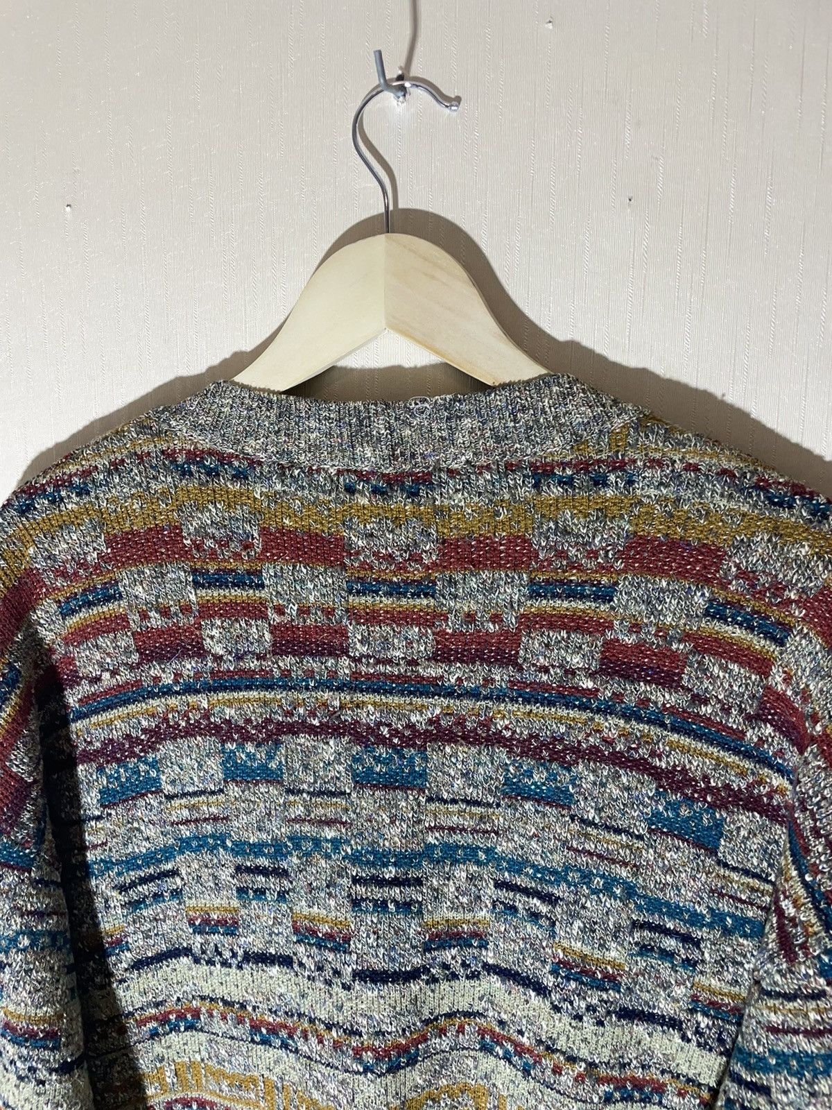 Missoni × Vintage Missoni Sport vintage wool cardigan Size US L / EU 52-54 / 3 - 15 Thumbnail