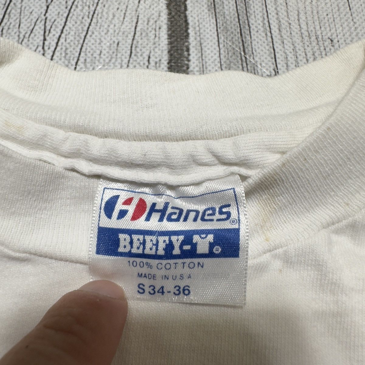 Hanes × MLB × Vintage Vintage Shoeless Joe Jackson tee Size US S / EU 44-46 / 1 - 6 Thumbnail