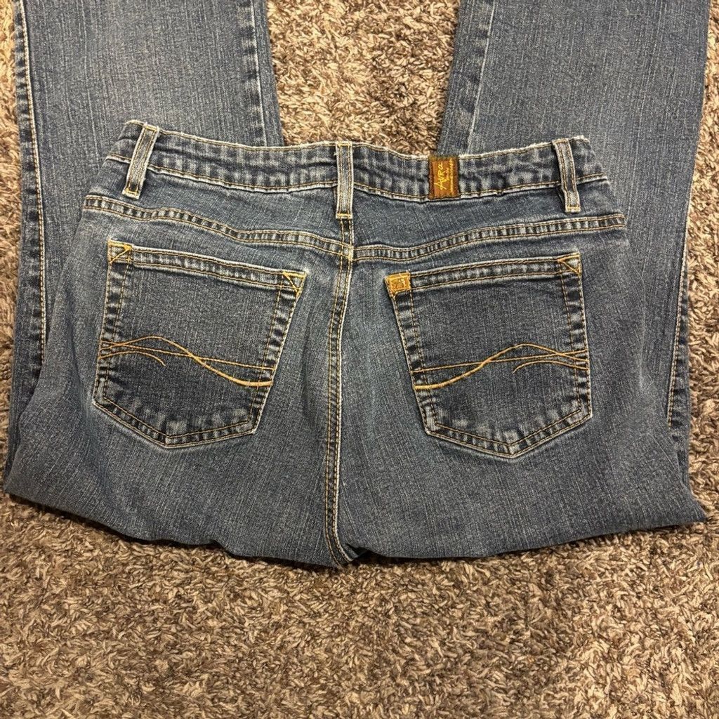 Wrangler Women Aura by Wrangler Bootcut Jeans Size 34" / US 12 / IT 48 - 1 Thumbnail
