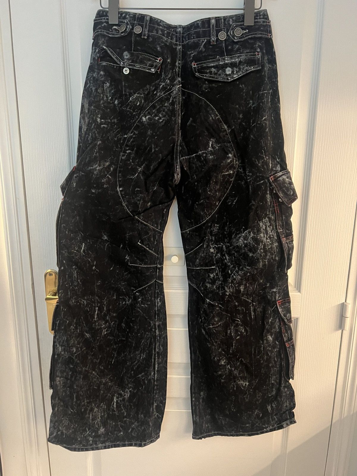 Diesel Diesel Wide Legged Cargo Jeans Size 26" / US 2 / IT 38 - 2 Thumbnail