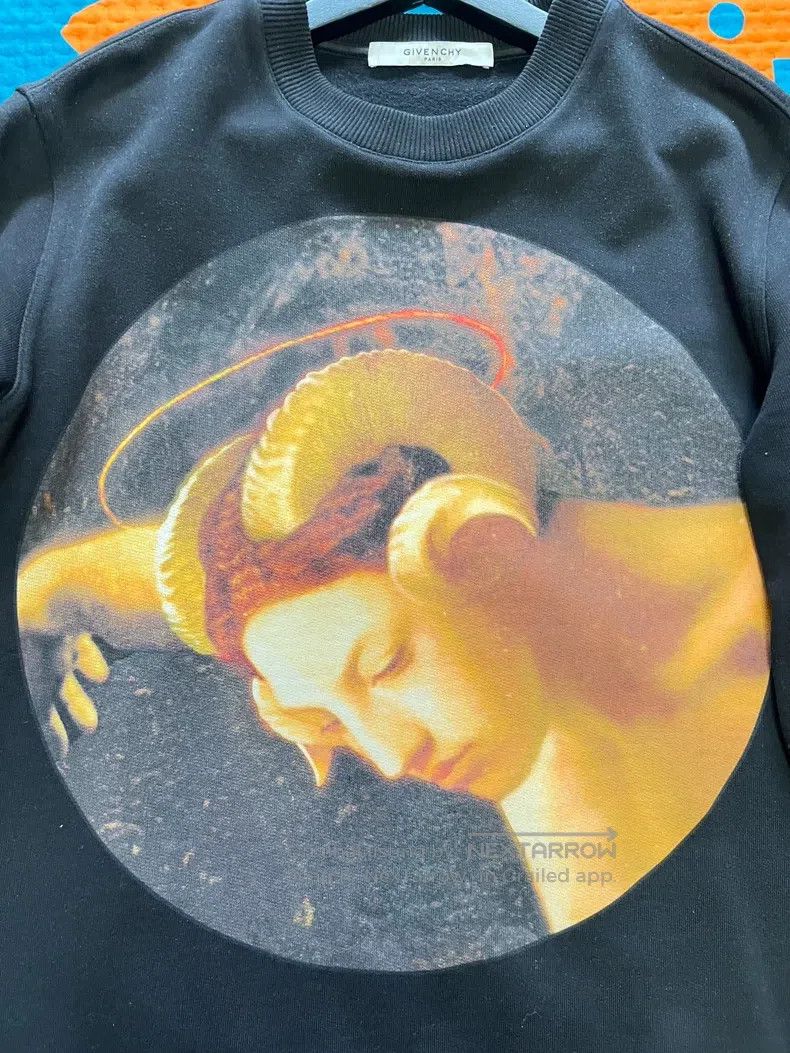 Givenchy Givenchy Black Round Neck Sweatshirt Size US S / EU 44-46 / 1 - 2 Thumbnail