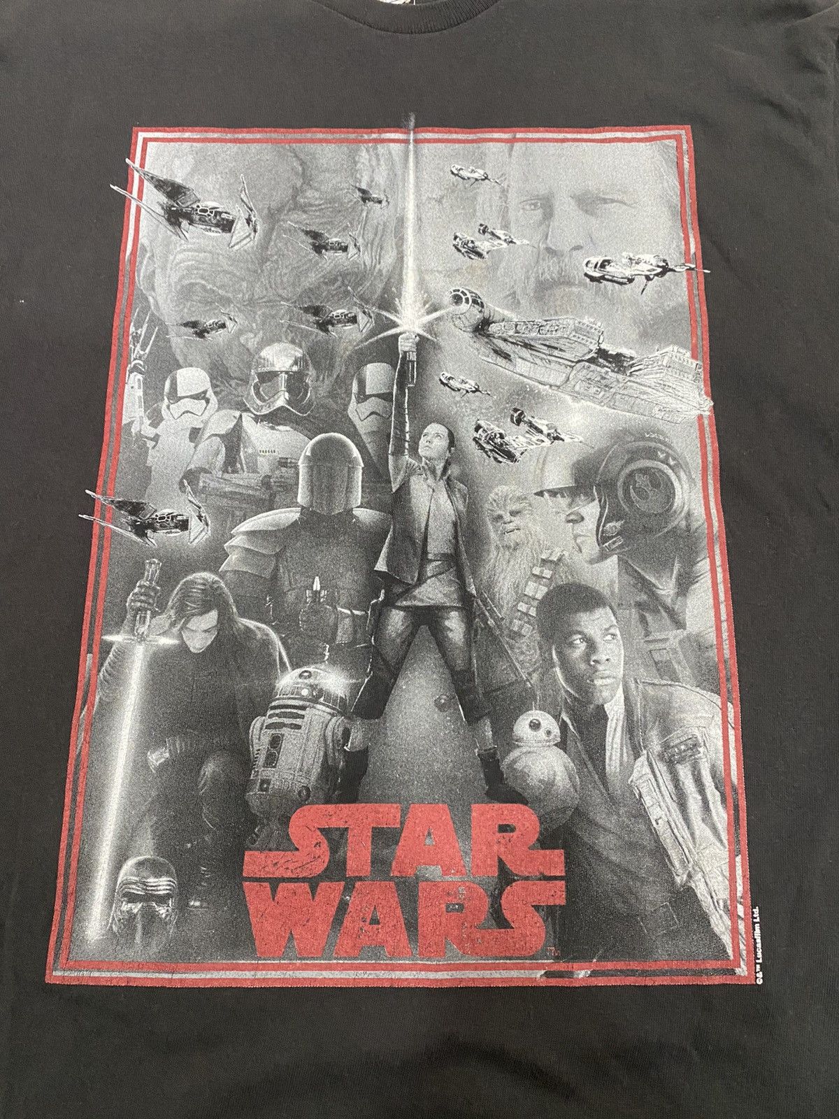 Star Wars ✅ STAR WARS epic space opera rare tee shirt Size US L / EU 52-54 / 3 - 3 Thumbnail