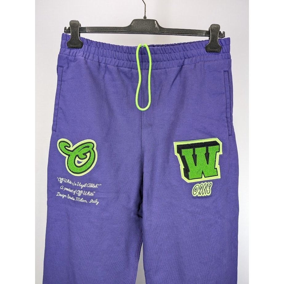 Off-White o1rshd1 Vars Hammer Slim Sweatpants & Joggers in Purple Size US 38 / EU 54 - 8 Thumbnail