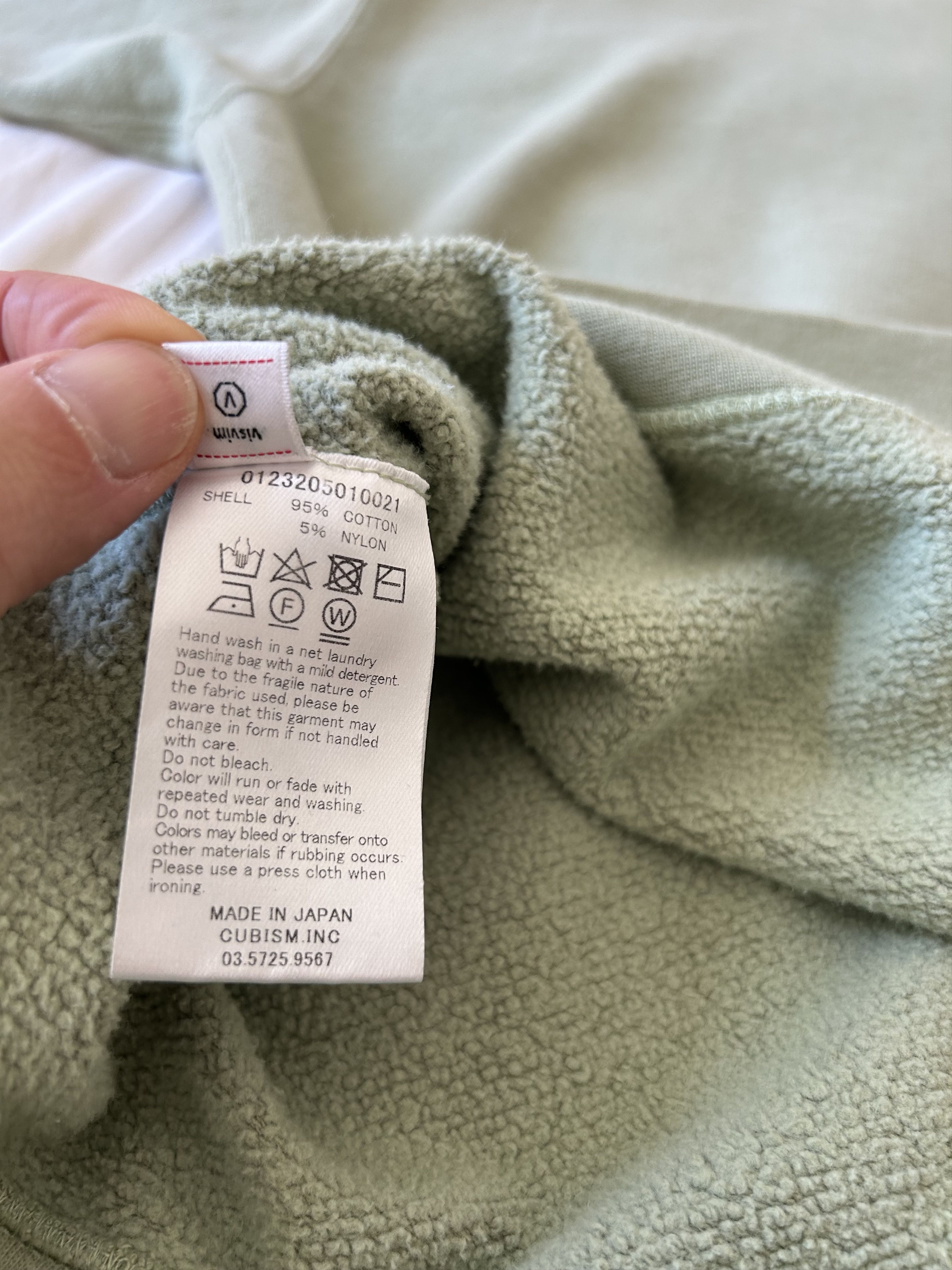 Visvim VISVIM AMPLUS SB SWEAT L/S DMGD (U.D.) Size US L / EU 52-54 / 3 - 7 Thumbnail