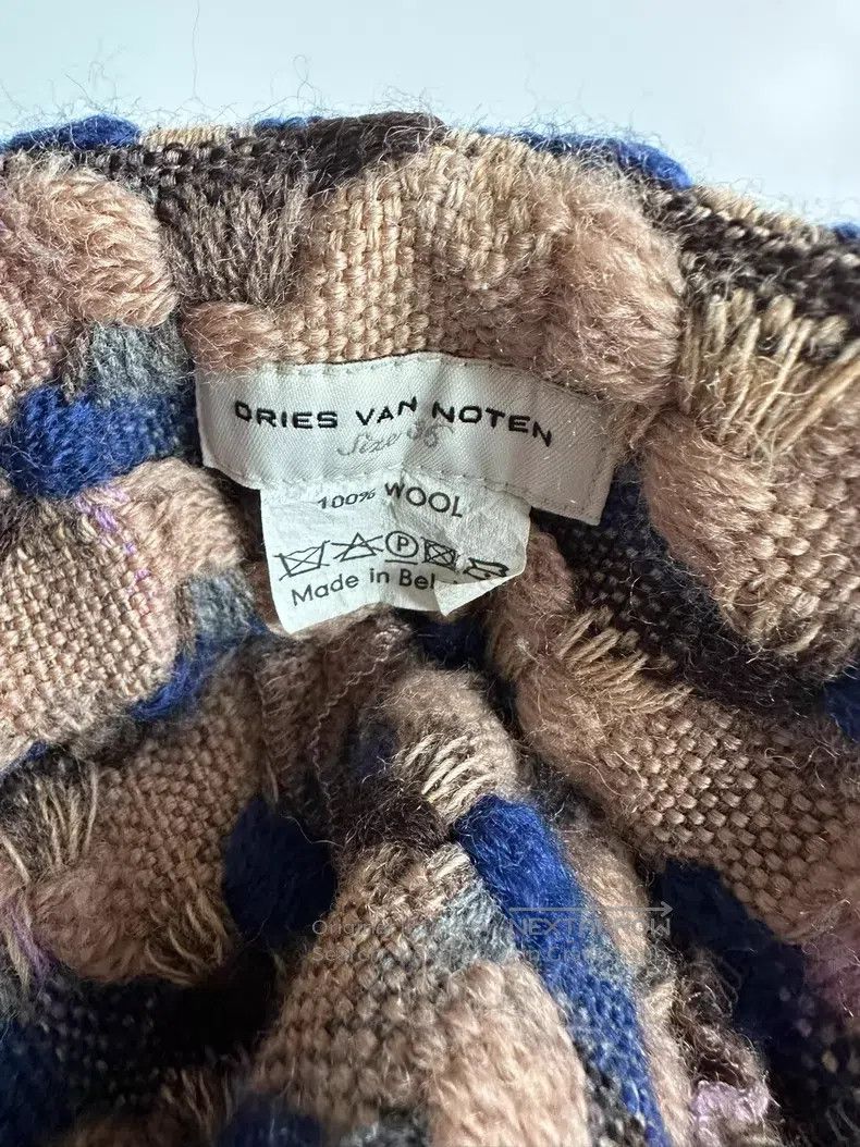 Dries Van Noten Dries Van Noten Hollow Out Knit Short-Sleeve Top Size 35" - 5 Thumbnail