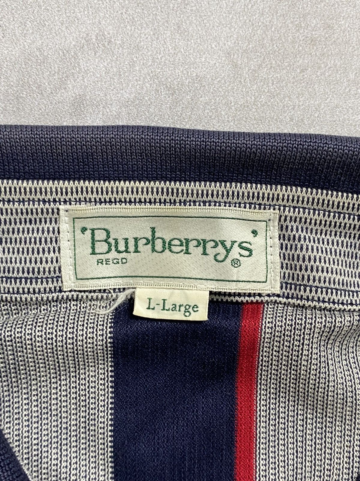 Burberry Vintage Burberrys Polo Shirt Size US L / EU 52-54 / 3 - 7 Thumbnail