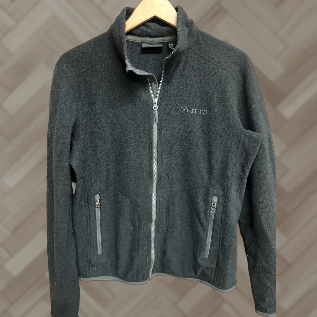 Marmot Marmot Womens Black Full Zip Fleece Jacket Outdoor Size S Size S / US 4 / IT 40 - 1 Thumbnail