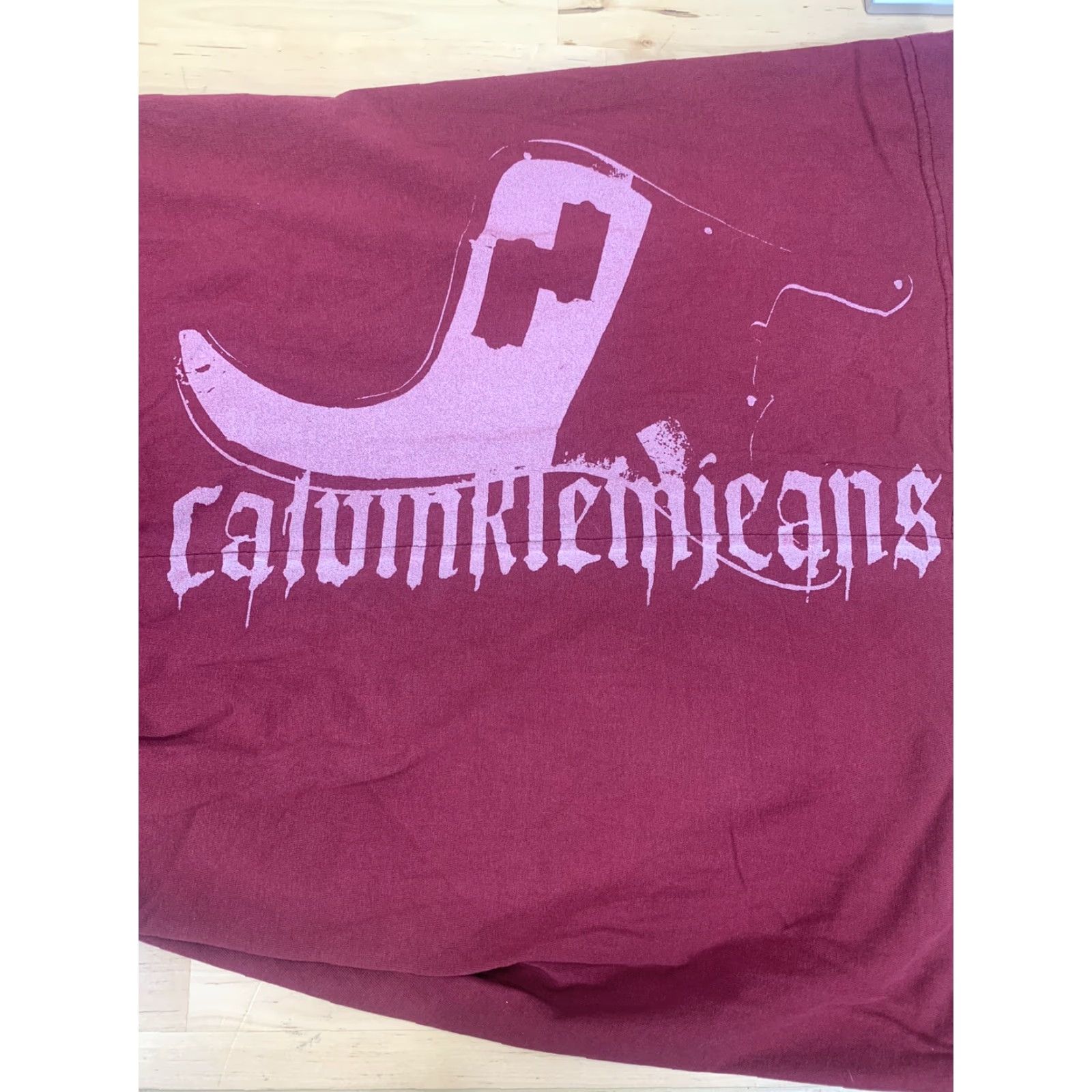 Calvin Klein VINTAGE Calvin Klein Red T Shirt Short Sleeve L Men 90s Regular Size L Shirts Red Calvin Klein 1272 Mens Size US L / EU 52-54 / 3 - 8 Thumbnail