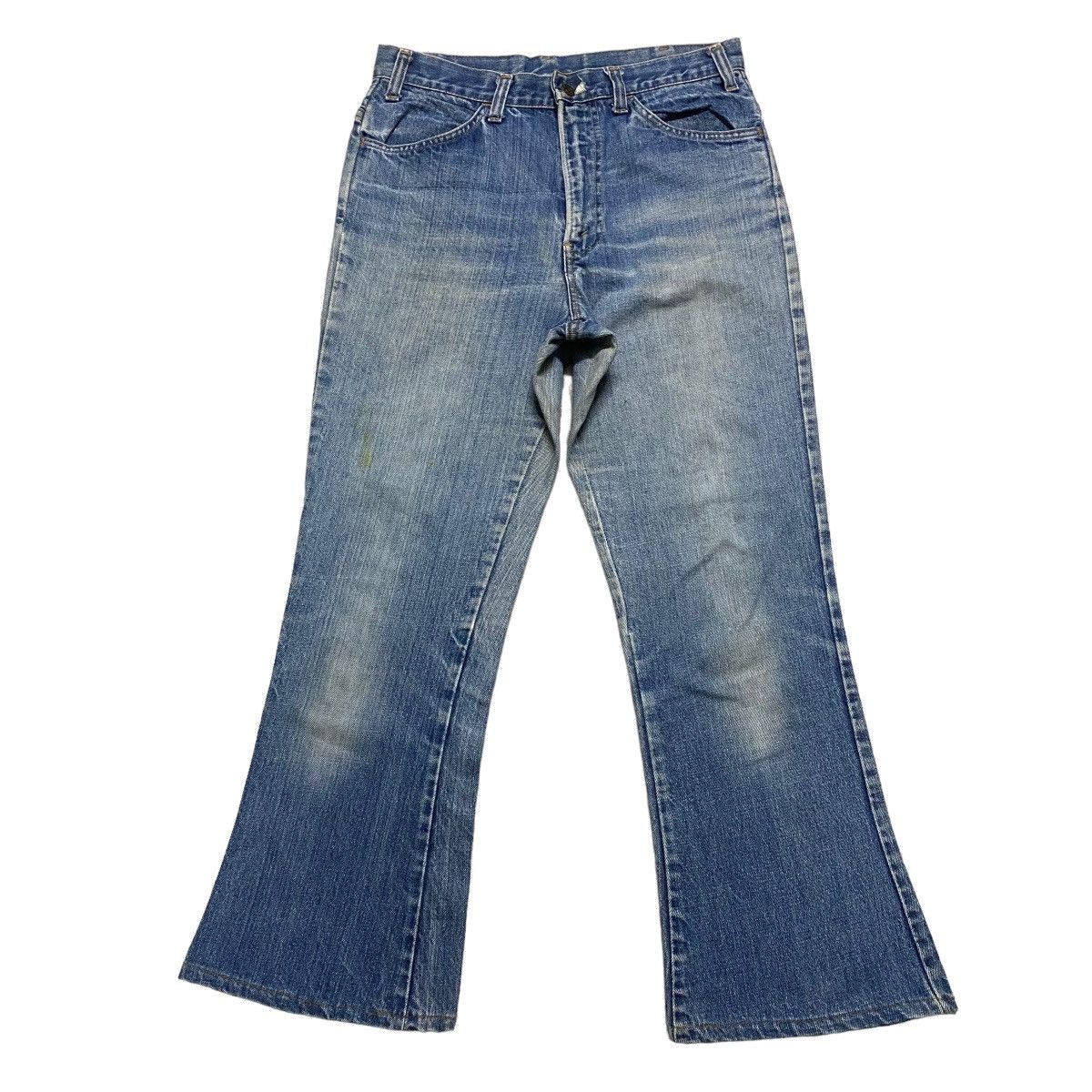 Levi's Vintage 70s Levis 646 Orangetab Flare Jeans Size US 29 - 1 Thumbnail