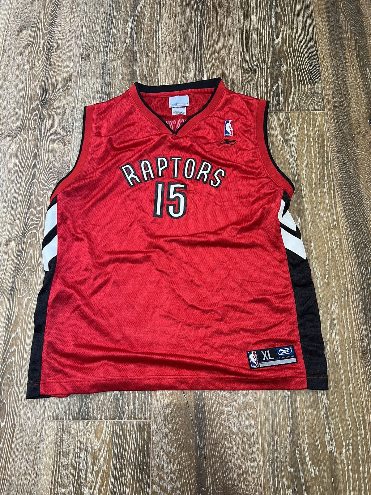 NBA Vintage Kids vince carter raptors reebok basketball jersey Size US S / EU 44-46 / 1 - 1 Thumbnail
