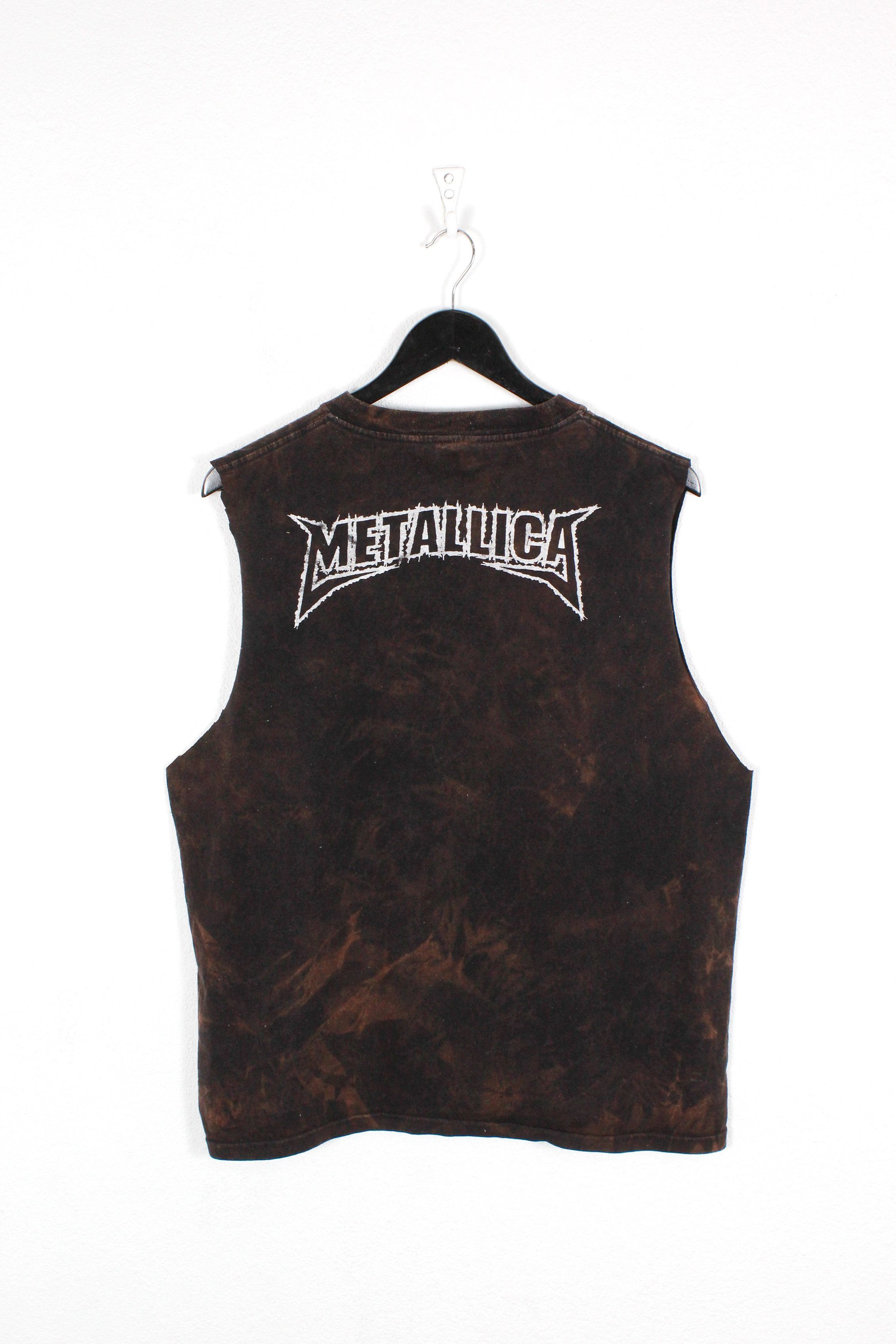 Band Tees × Bleach × Metallica Metallica Garage Inc Vintage Logo Graphic Sleeveless 90s Size US M / EU 48-50 / 2 - 6 Thumbnail