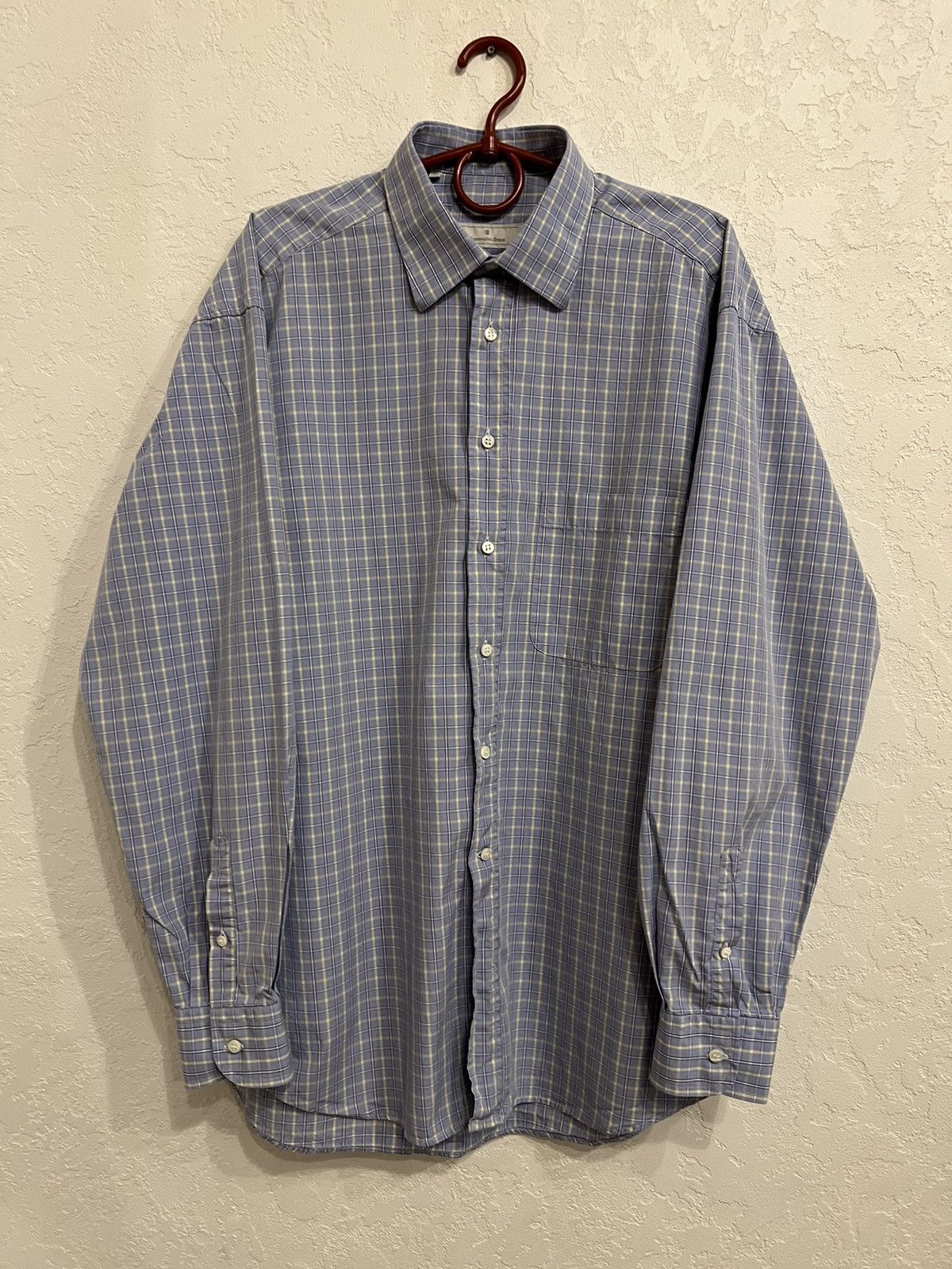 Ermenegildo Zegna Ermenegildo Zegna Button Up Shirt Size US L / EU 52-54 / 3 - 1 Thumbnail