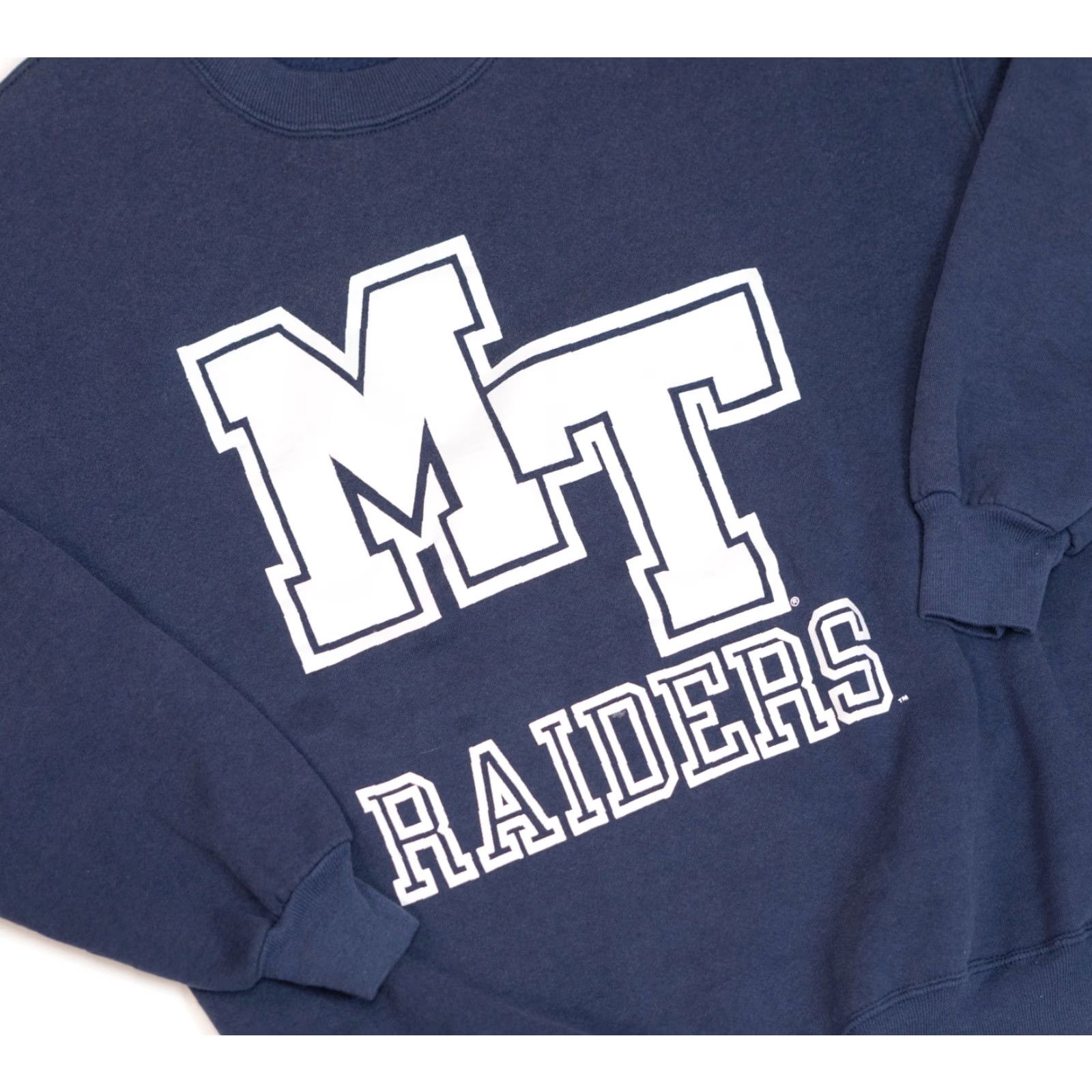 Vintage VINTAGE Middle Tennessee State University Raiders Hoodie Mens XL 80s Spell Out Size US XL / EU 56 / 4 - 2 Thumbnail