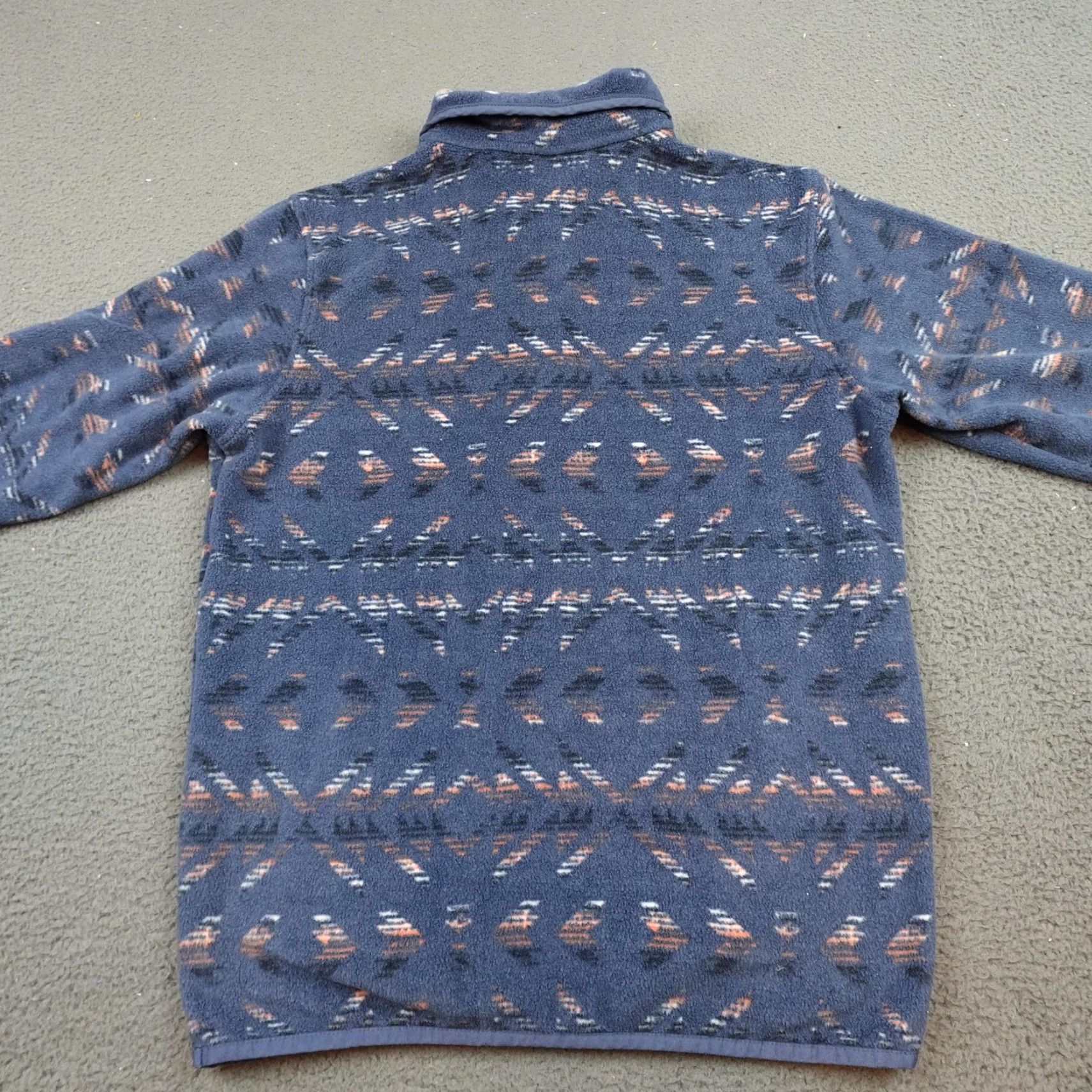 Vintage Cinch Jacket Mens Medium Blue Fleece Snap Pullover Western Aztec Print Size US M / EU 48-50 / 2 - 6 Thumbnail