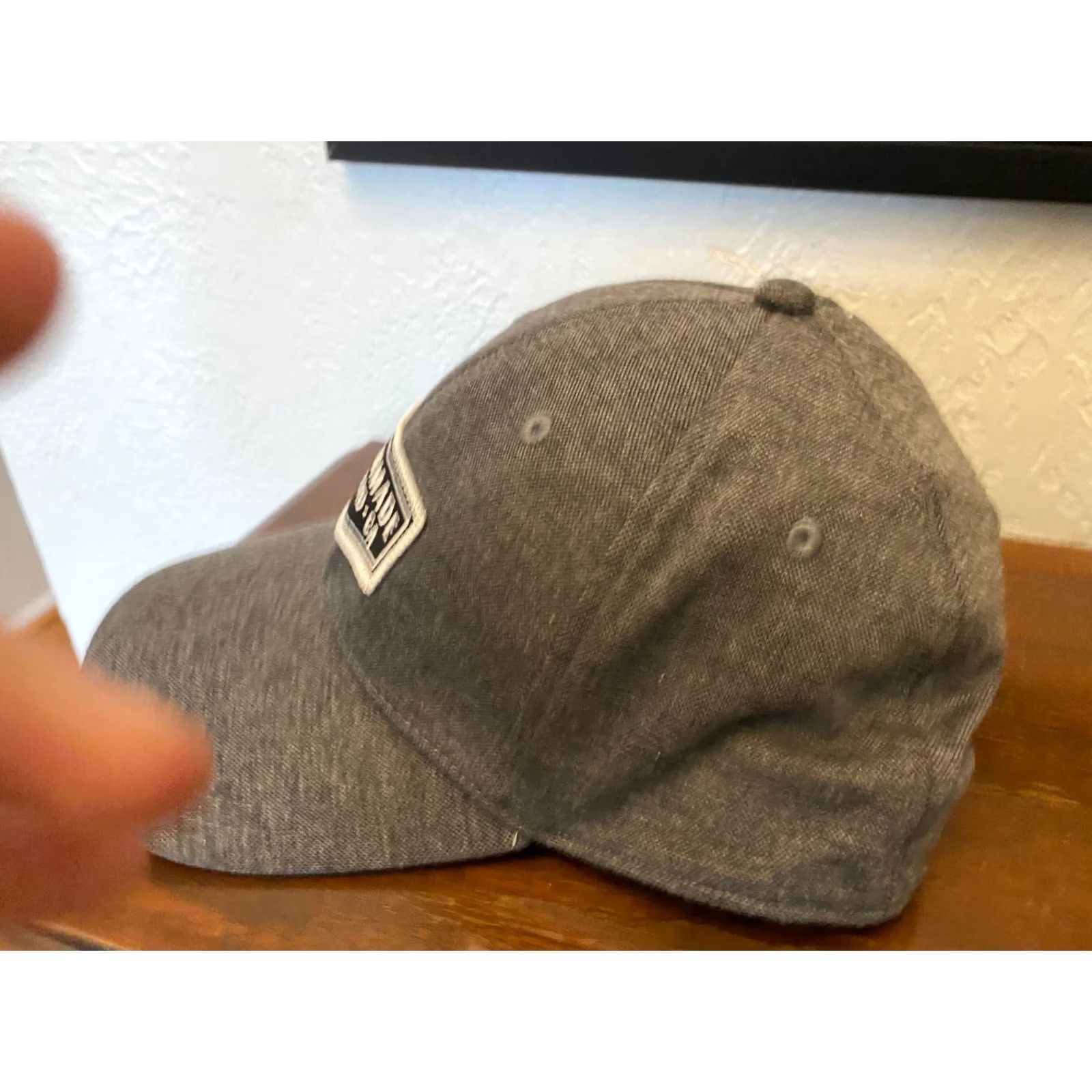 TaylorMade TaylorMade Carlsbad CA Baseball Cap Black Gray Fitted Adult L/XL Baseball Hat Cap Size ONE SIZE - 4 Thumbnail