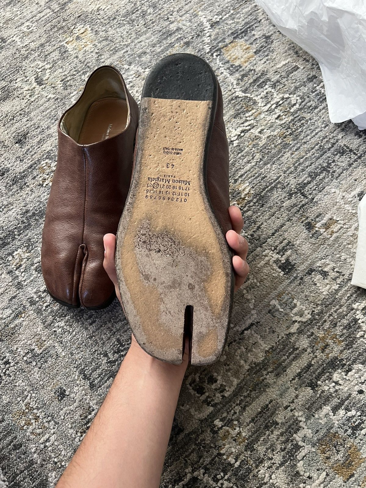 Maison Margiela Maison Margiela Tabi loafer slip on Size US 10 / EU 43 - 9 Thumbnail