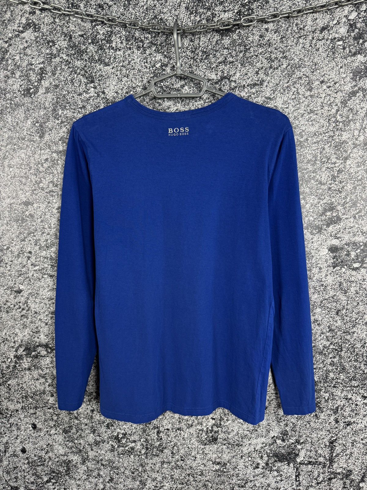 Hugo Boss BOSS Hugo Boss Long Sleeve T-Shirt Big Logo Size M Size US M / EU 48-50 / 2 - 12 Thumbnail