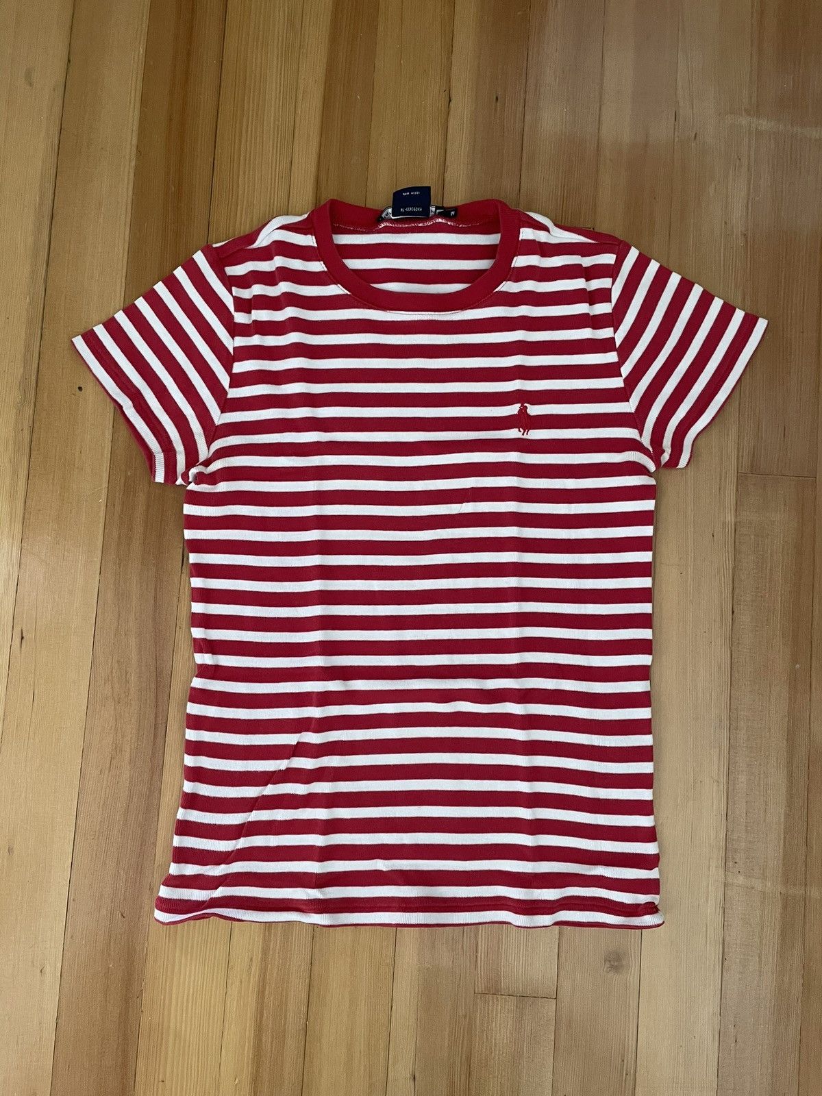 Ralph Lauren Sport Red Striped Ralph Lauren Sport T-shirt Size M / US 6-8 / IT 42-44 - 1 Thumbnail