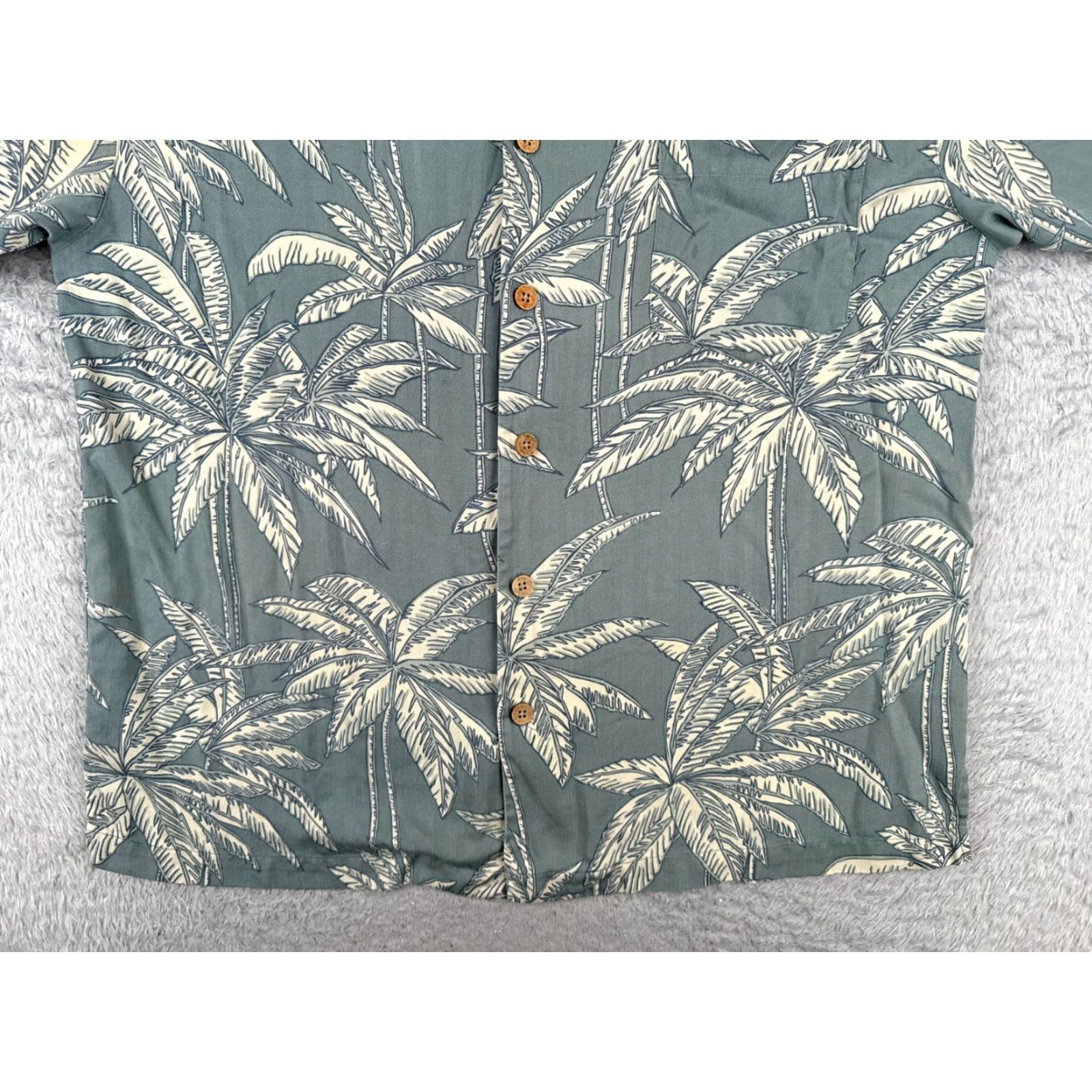 Vintage Jamaica Jaxx Button-Up Shirt Men 2XL Blue Floral Hawaiian Silk Summer Vacation Size US XXL / EU 58 / 5 - 5 Thumbnail