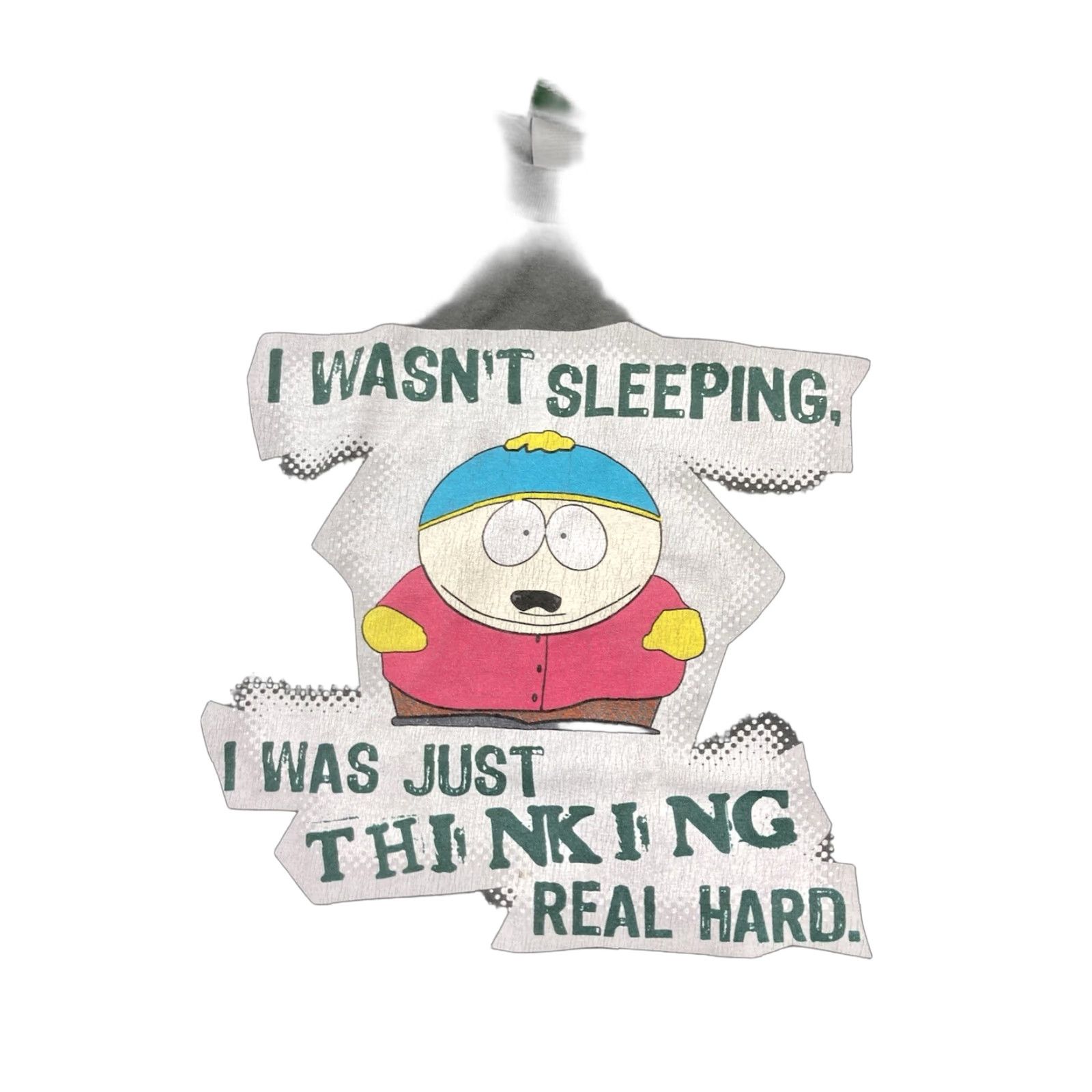Vintage VINTAGE South Park Cartman I wasn’t sleeping funny large T-Shirt Mens Black WJK Park Shirt 90s? Size US L / EU 52-54 / 3 - 1 Thumbnail