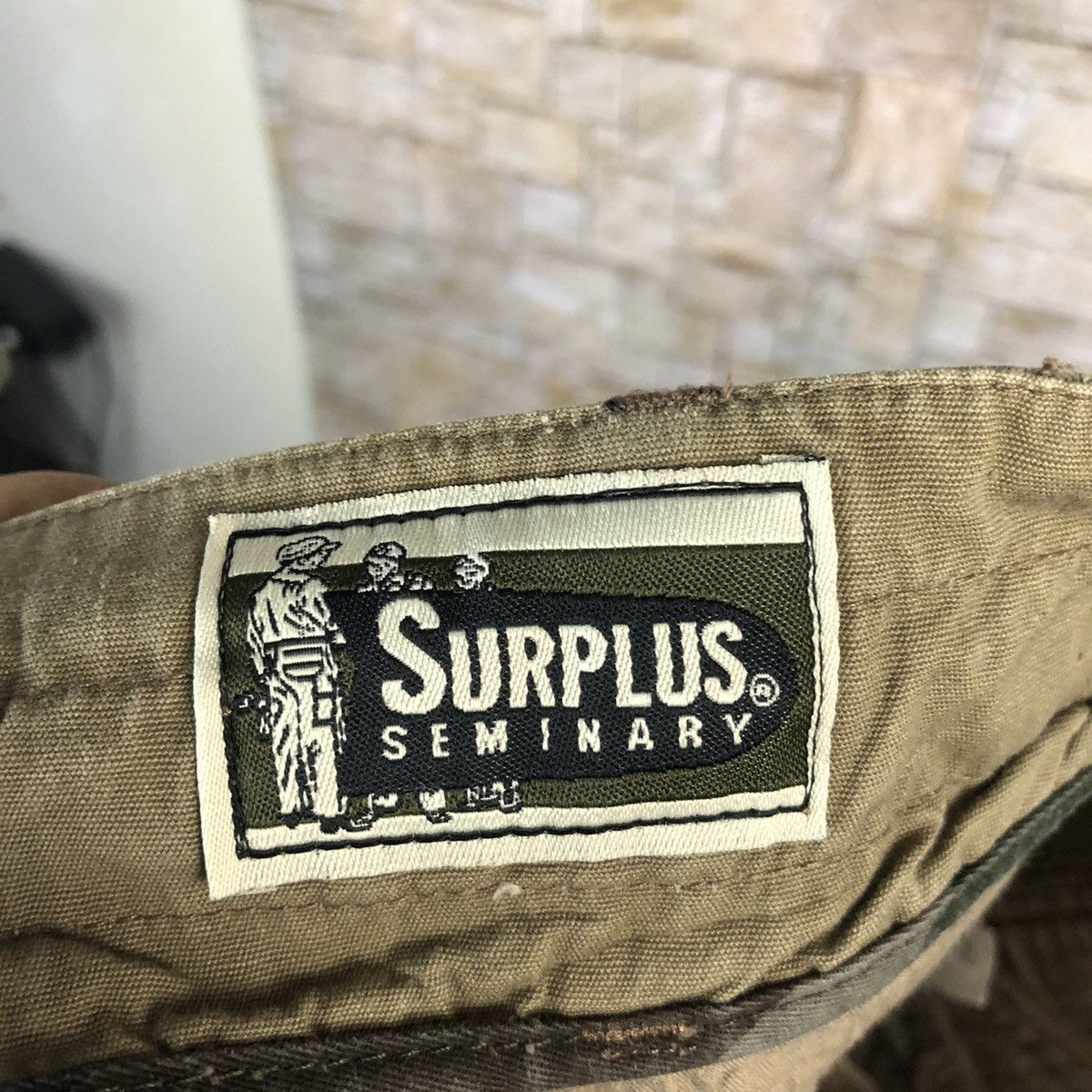 Surplus Research Surplus Brown utility tactical Cargo Multipocket Pants #A322 Size US 32 / EU 48 - 19 Thumbnail