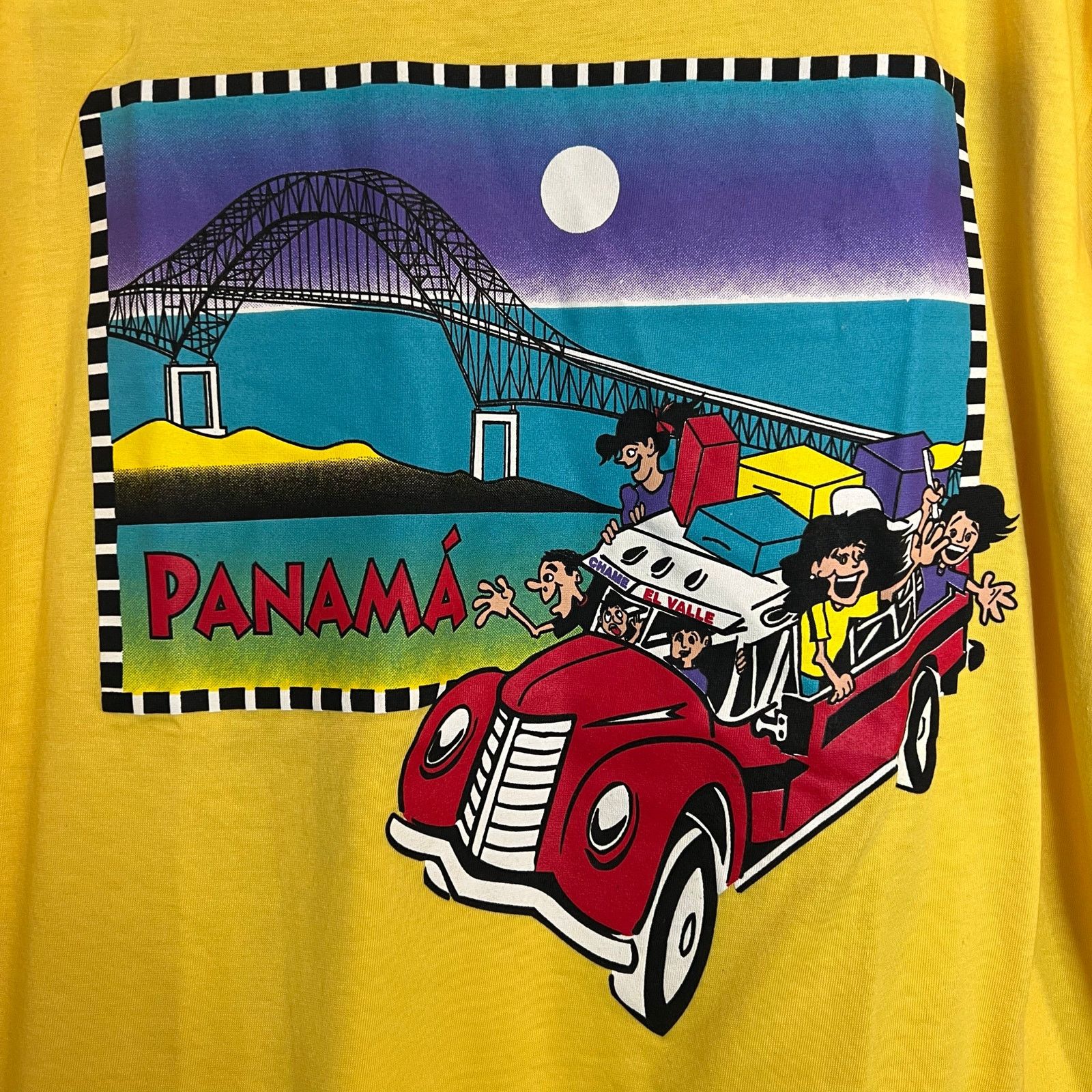 Vintage Vintage Panama Travel Single Stitch 80s T-Shirt Mens Size XL Size US L / EU 52-54 / 3 - 4 Thumbnail