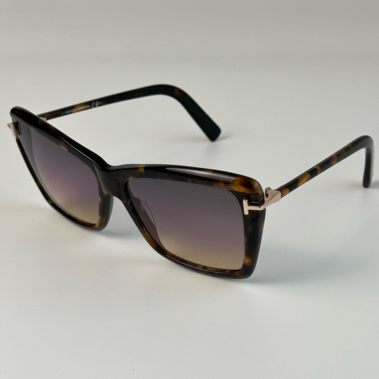 Tom Ford BRAND NEW TOM FORD Leah FT0849/S 55B Havana Women Sunglasses Size ONE SIZE - 3 Thumbnail