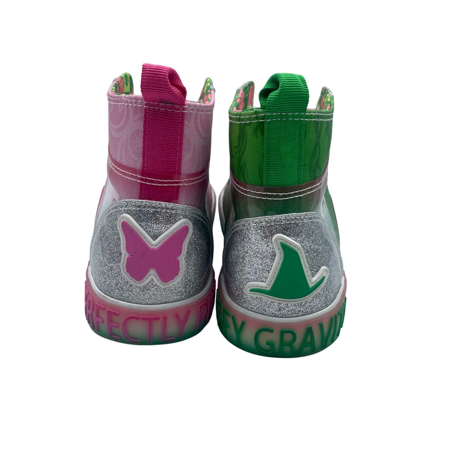 Other Wicked Ground Up High Top Shoes Green White Pink Womens 9.5 Size US 9.5 / IT 39.5 - 3 Thumbnail