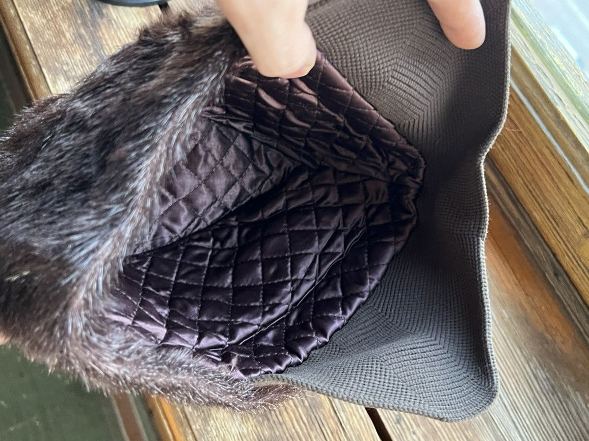 Vintage Vintage Rare Real fur Winter hat USSR hat Brezhnevka Size ONE SIZE - 8 Thumbnail