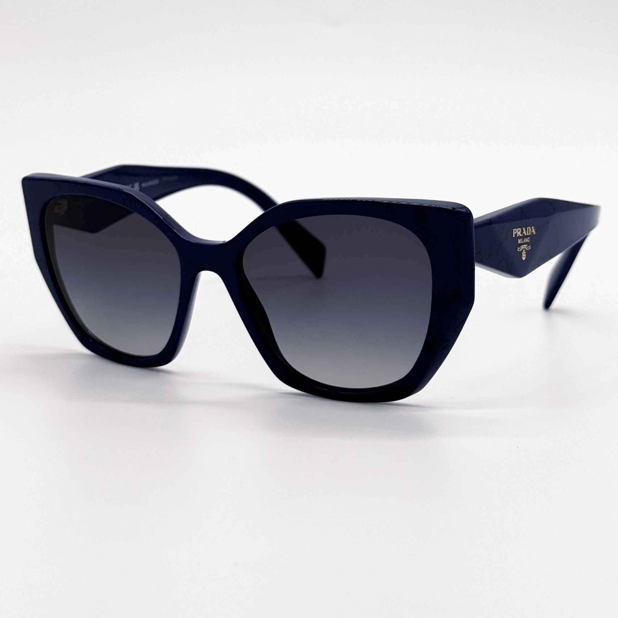 Prada NEW PRADA SUNGLASSES PR19ZS 18D5W1 BLUE PR 19ZS, SPR 19Z Size ONE SIZE - 3 Thumbnail