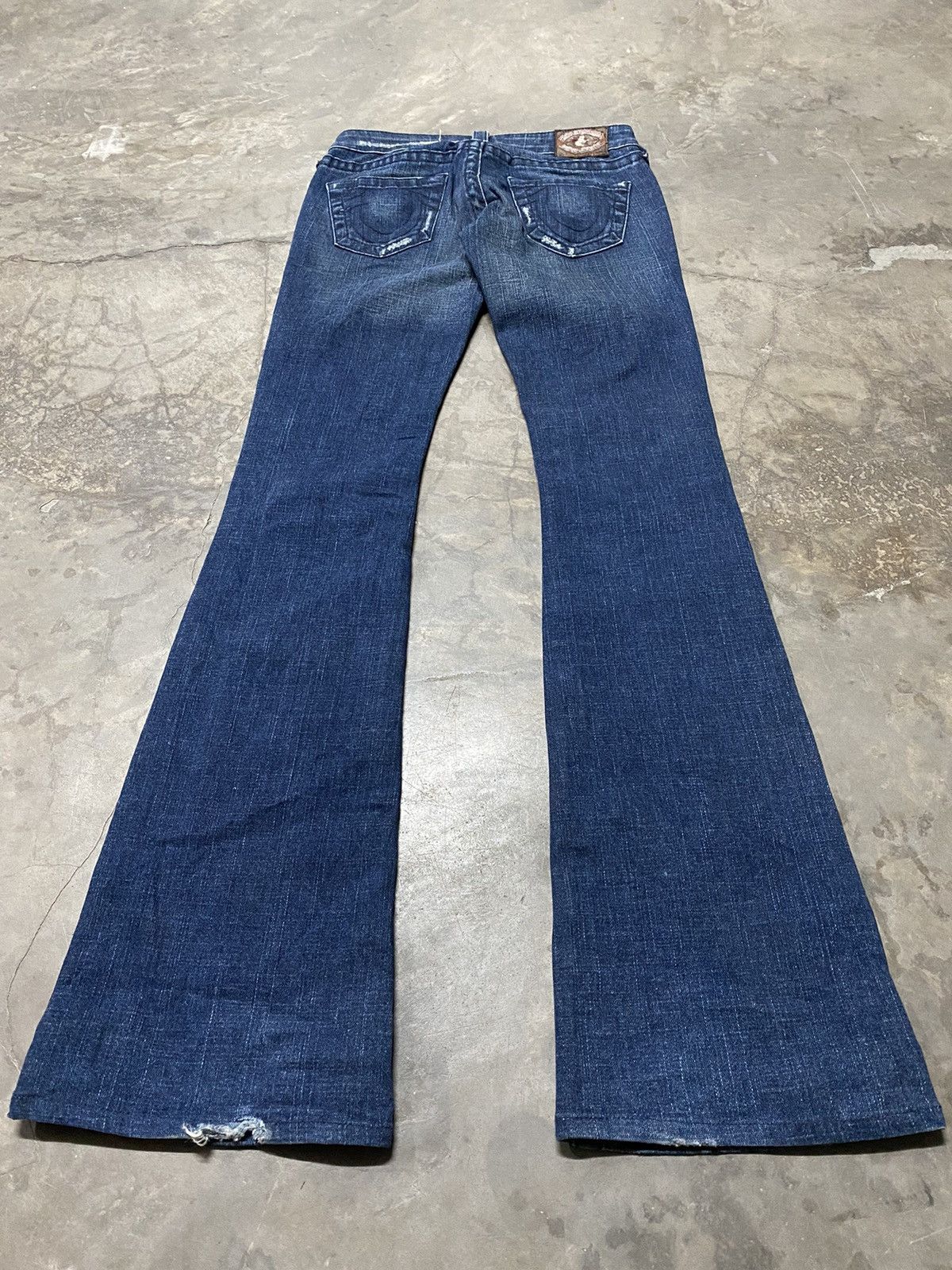 True Religion Flare Jeans True Religion Distressed Size 27" / US 4 / IT 40 - 9 Thumbnail