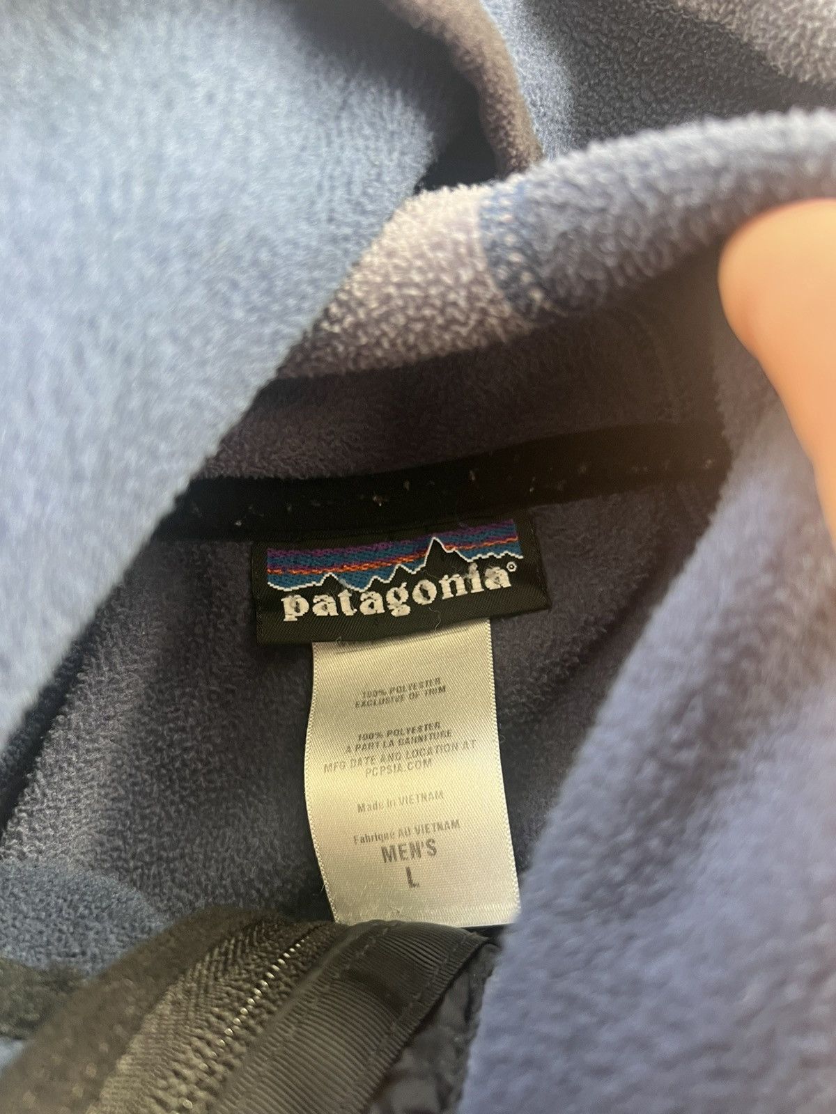 Patagonia Patagonia Fleece Sweatshirt Hopdie zip up two tone Size US L / EU 52-54 / 3 - 3 Thumbnail