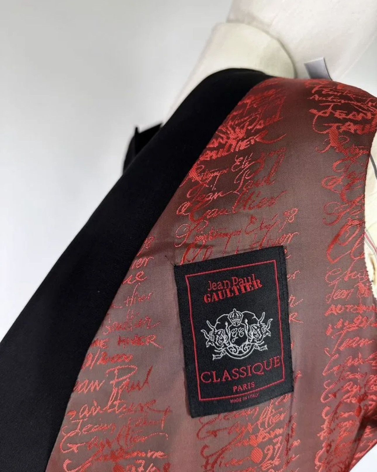 Jean Paul Gaultier Jean Paul Gaultier Archival vintage 1998 coat S Black Size S / US 4 / IT 40 - 7 Thumbnail
