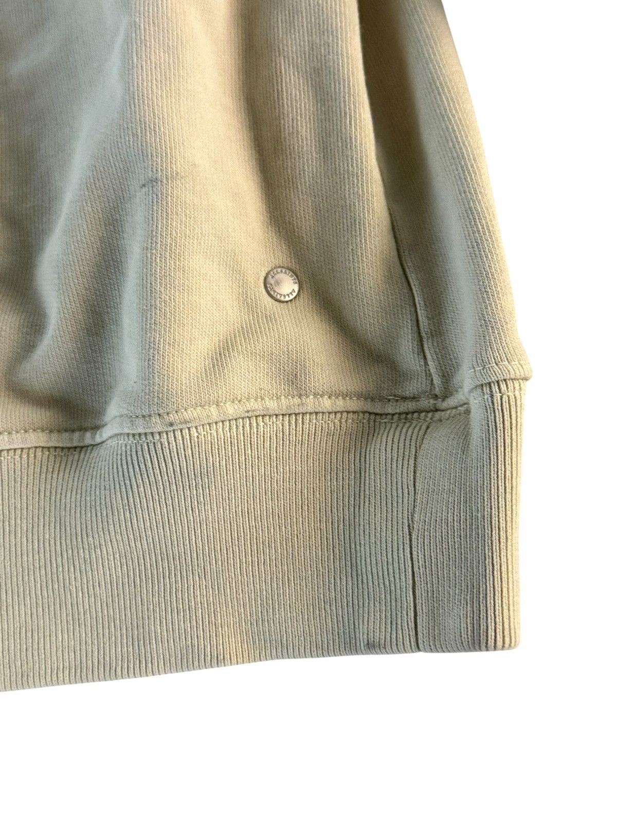 Allsaints AllSaints Crew Sweatshirt Mens Xl Sand Beige Pullover Size US XL / EU 56 / 4 - 2 Thumbnail