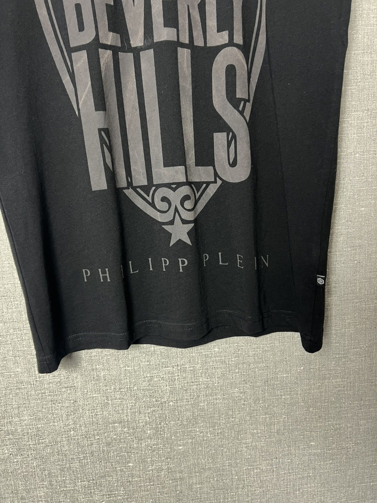 Philipp Plein Philipp Plein Destroy Beverly Hills Big Logo Men’s Tee Size US M / EU 48-50 / 2 - 7 Thumbnail