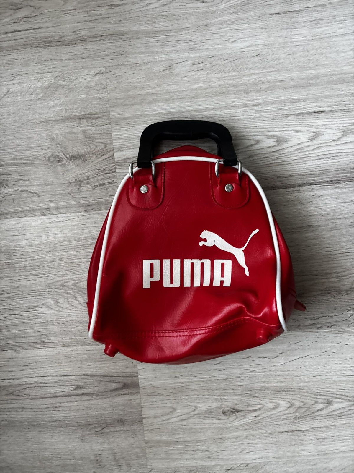 Puma Puma Retro Bowling Style Mini Womens Bag Red Handbag y2k Size ONE SIZE - 17 Thumbnail