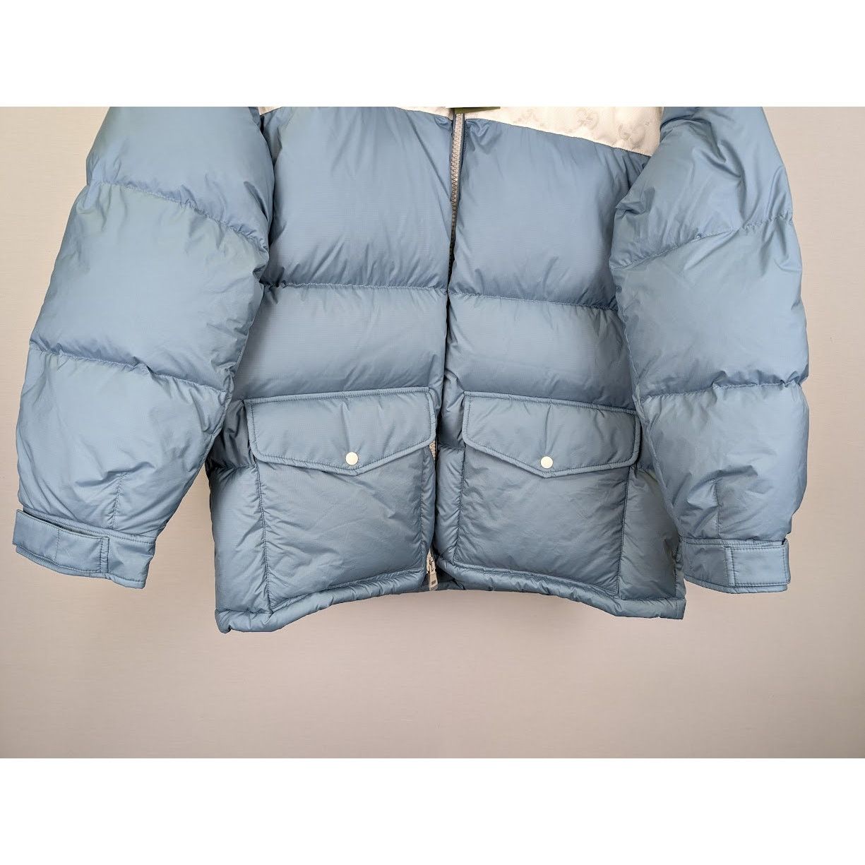 Gucci o1rshd1 Micro Nylon Ripstop Down Blouson Jacket in Blueish Size US L / EU 52-54 / 3 - 5 Thumbnail