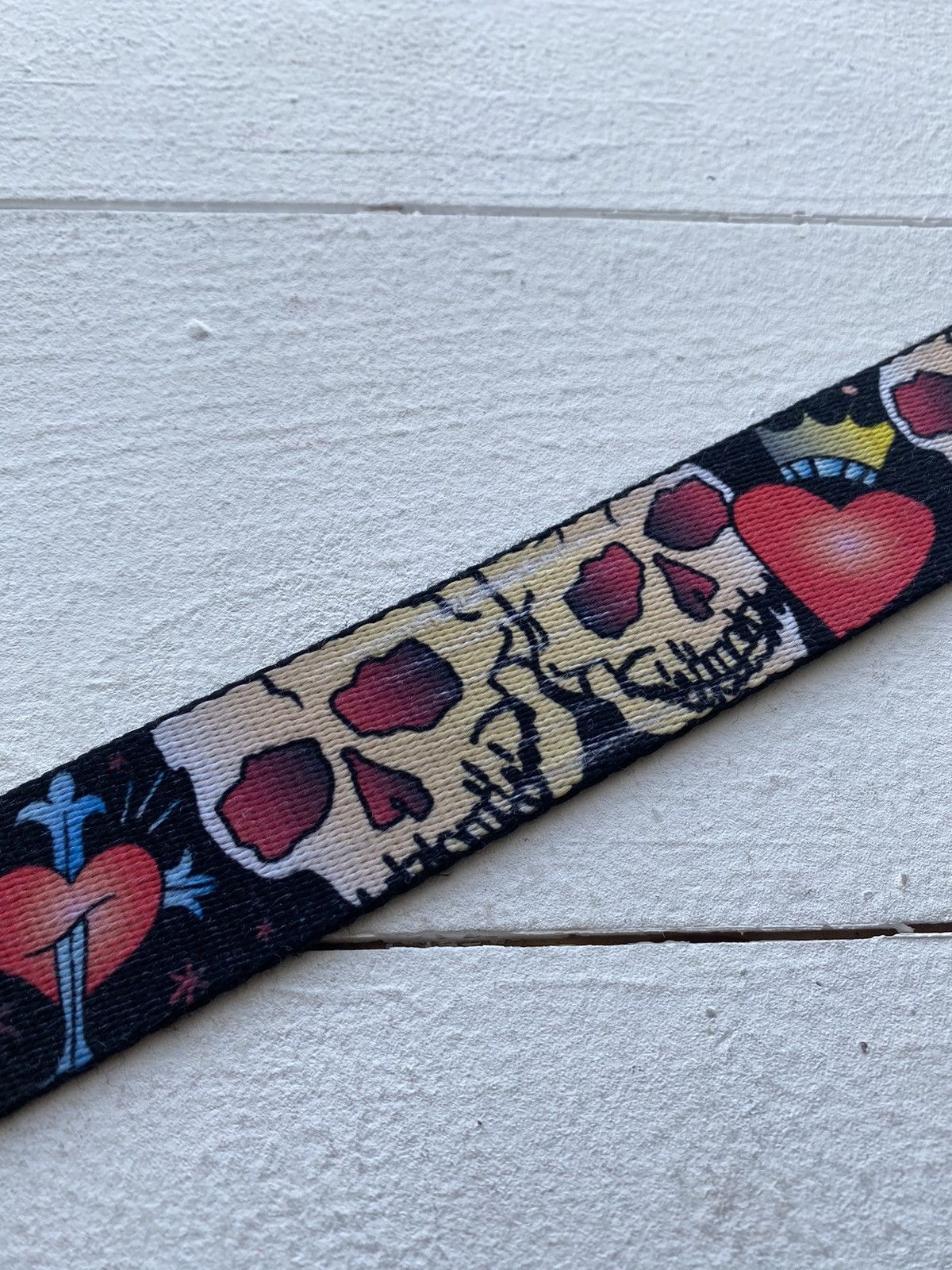 Vintage Vintage Buckle Down One Size Belt Tribal Gothic Hardy Like Size ONE SIZE - 4 Thumbnail